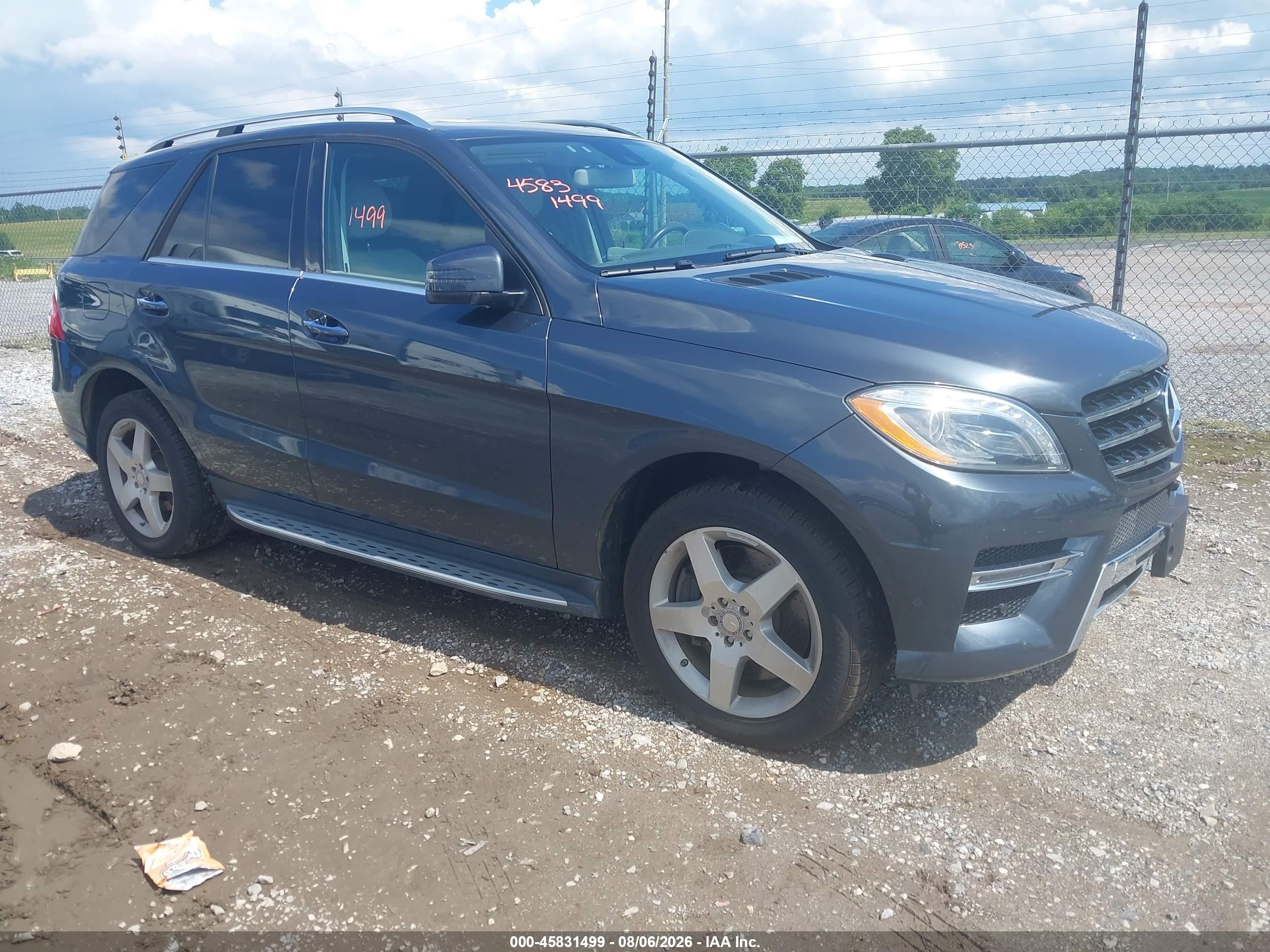 2014 Mercedes-Benz M 550, VIN 4JGDA7DB8EA419388 — Обычный износ