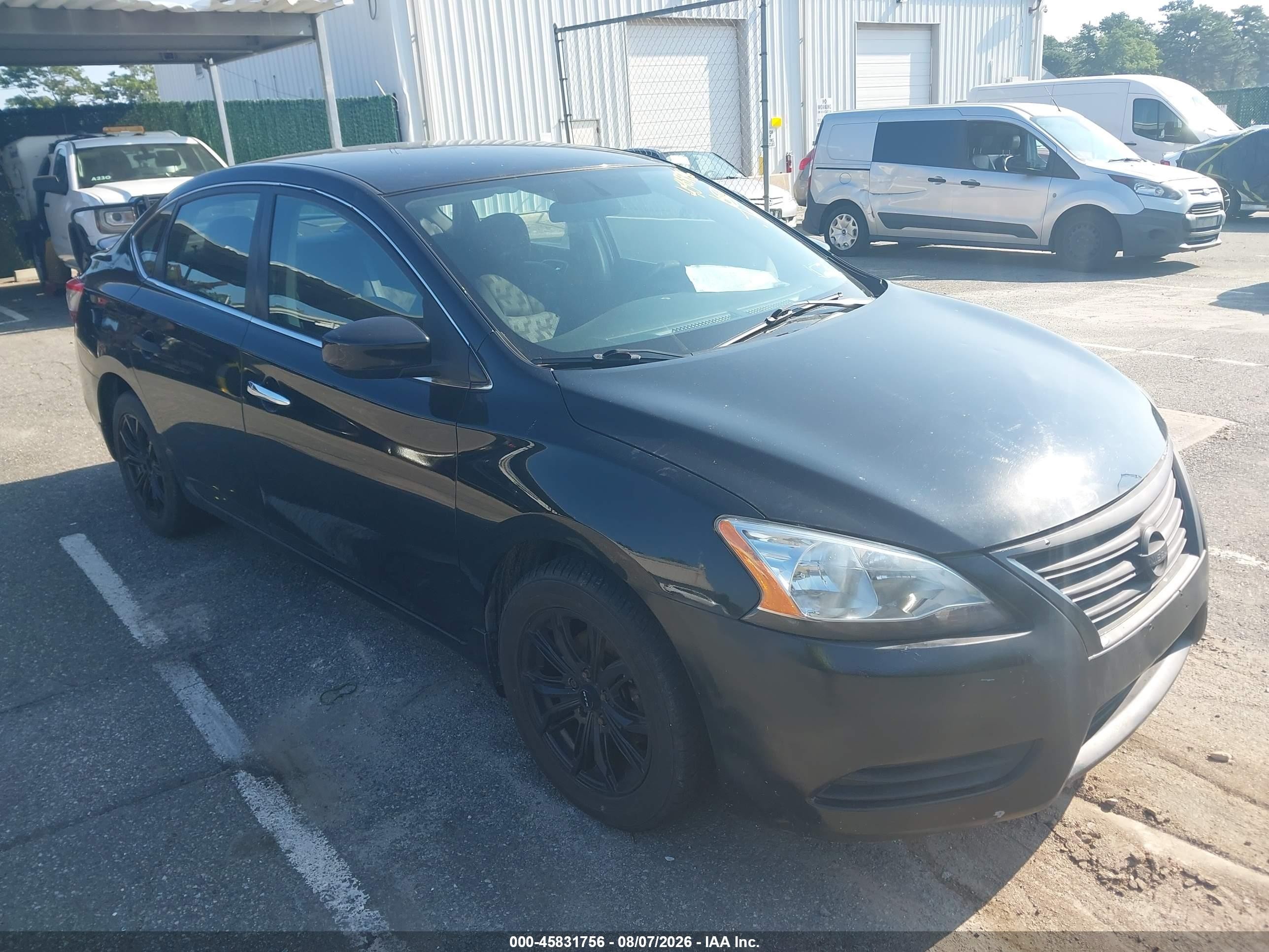 2013 Nissan Sentra SL, VIN 3N1AB7AP9DL650413 — Not stated