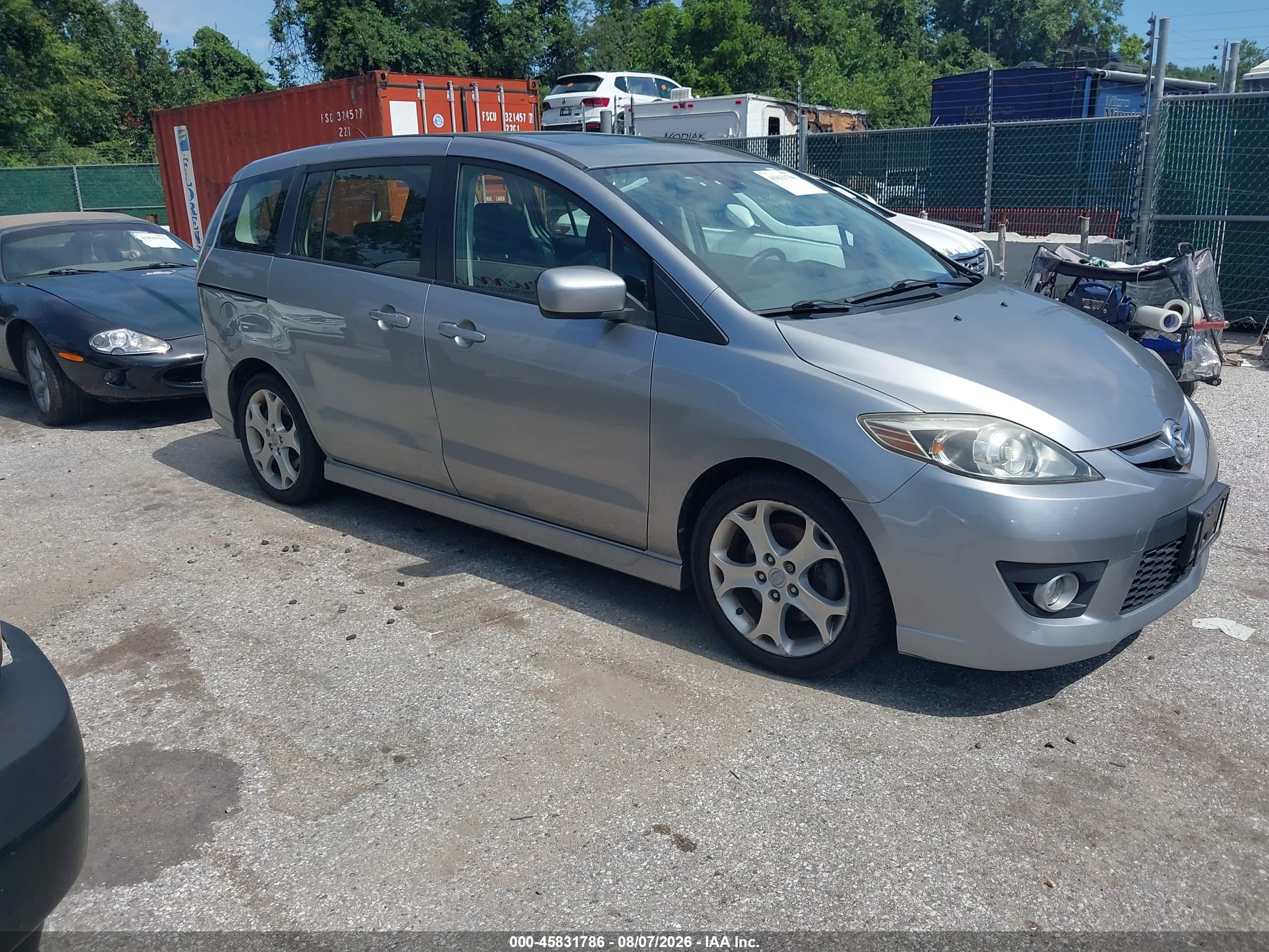 2010 Mazda 5 Sport, VIN JM1CR2WL2A0387314 — Normal wear