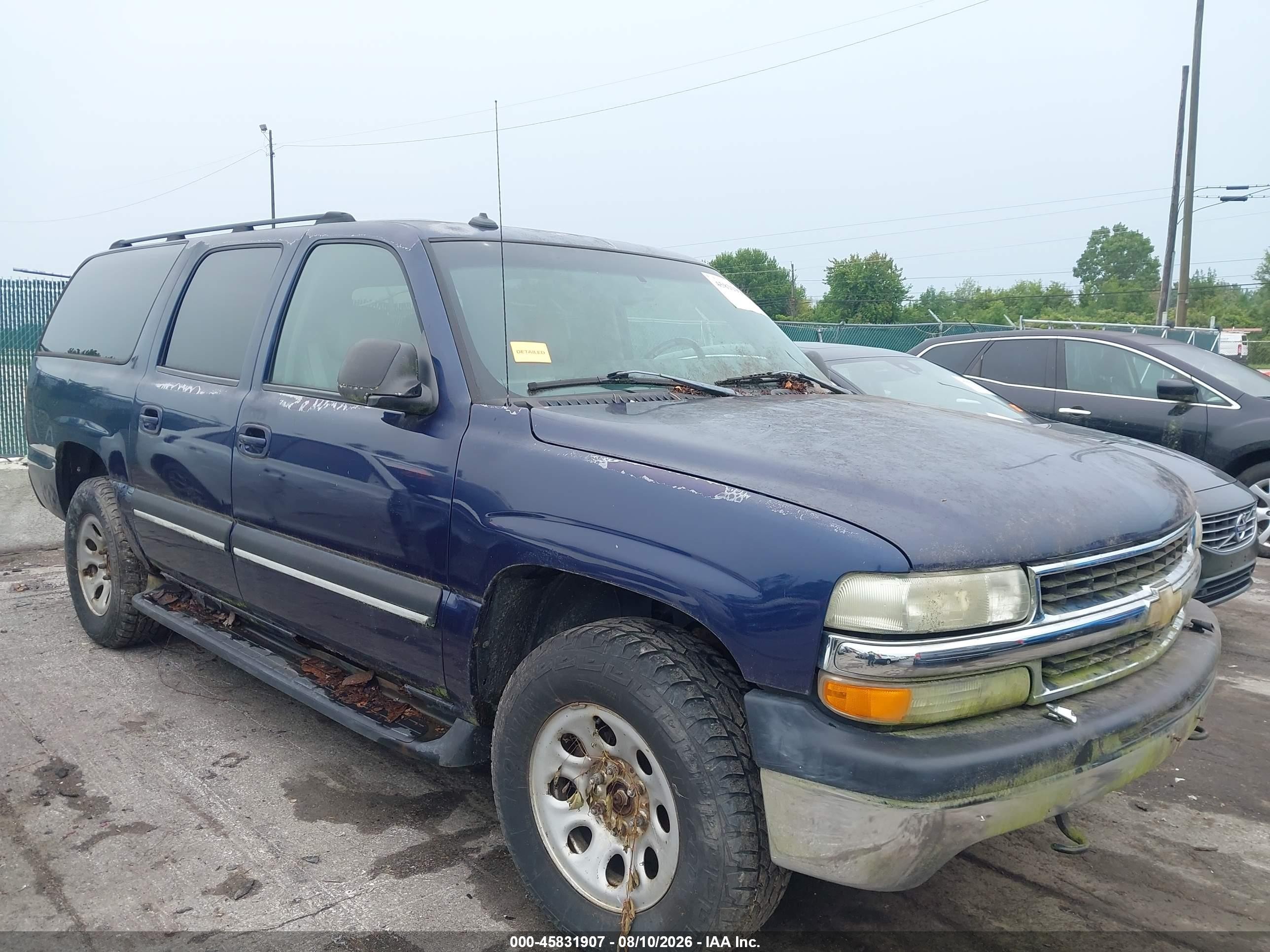 2003 Chevrolet Suburban LT, VIN 1GNFK16Z03J172258 — Обычный износ