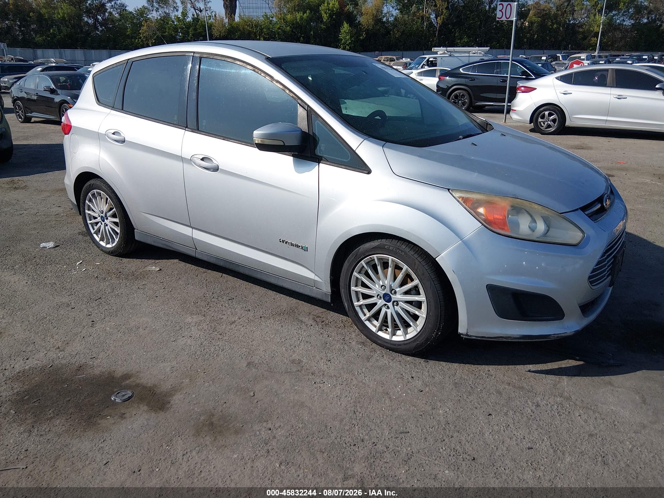 2014 Ford C-Max SE, VIN 1FADP5AU8EL508773 — Undercarriage