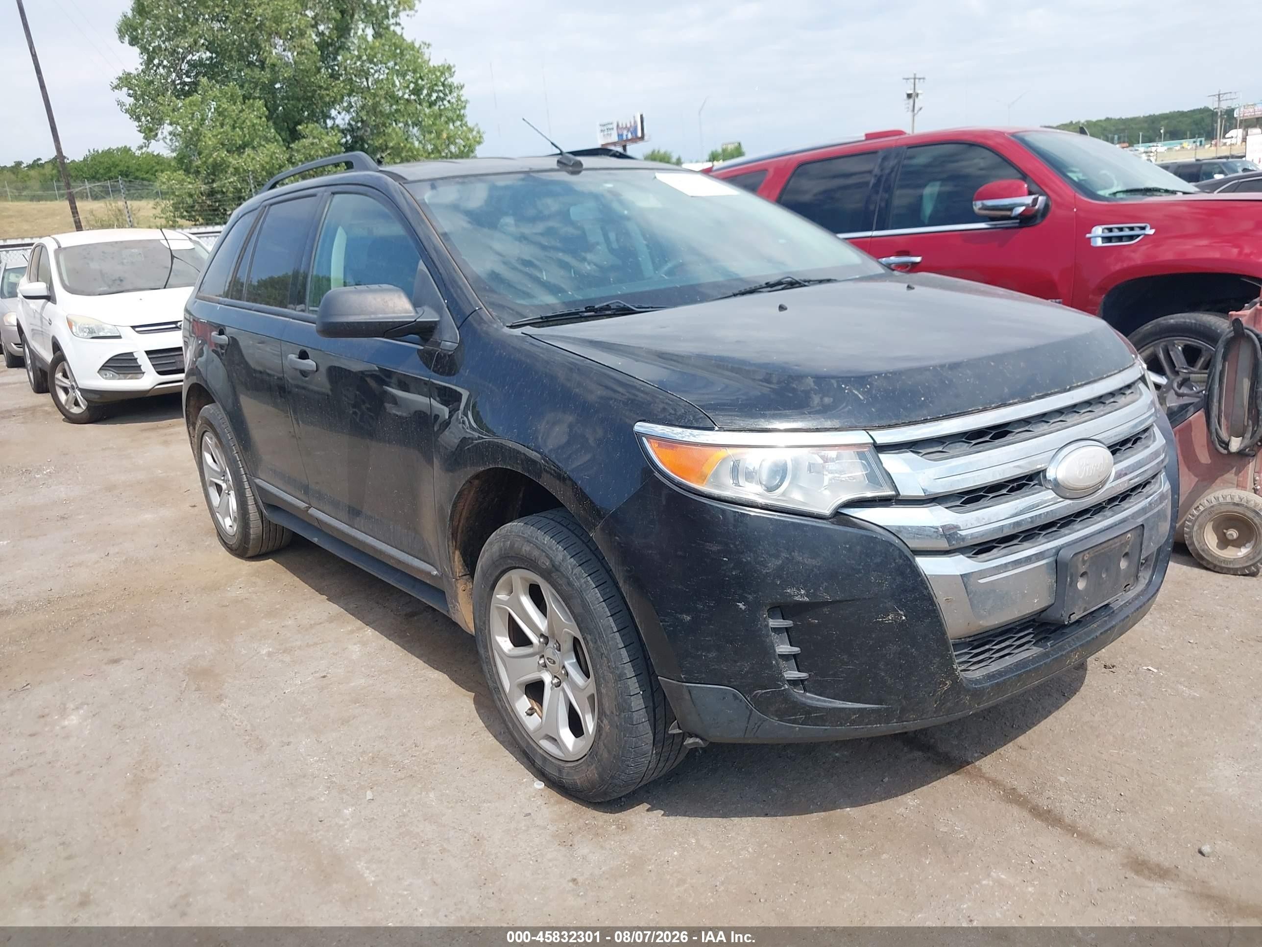 2013 Ford Edge SE, VIN 2FMDK3G96DBB14361 — Normal wear