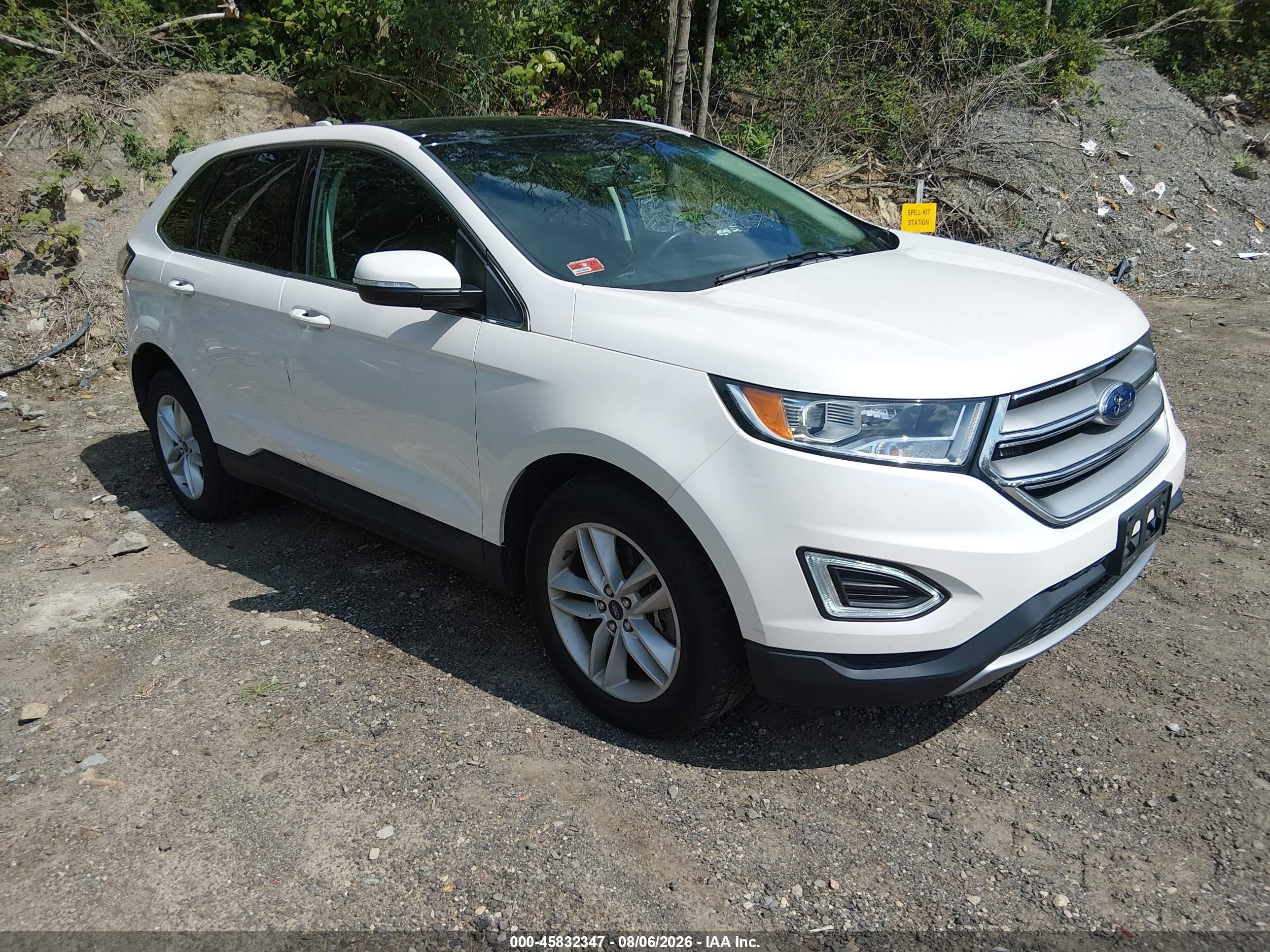 2017 Ford Edge SEL, VIN 2FMPK4J9XHBB50426 — Normal wear