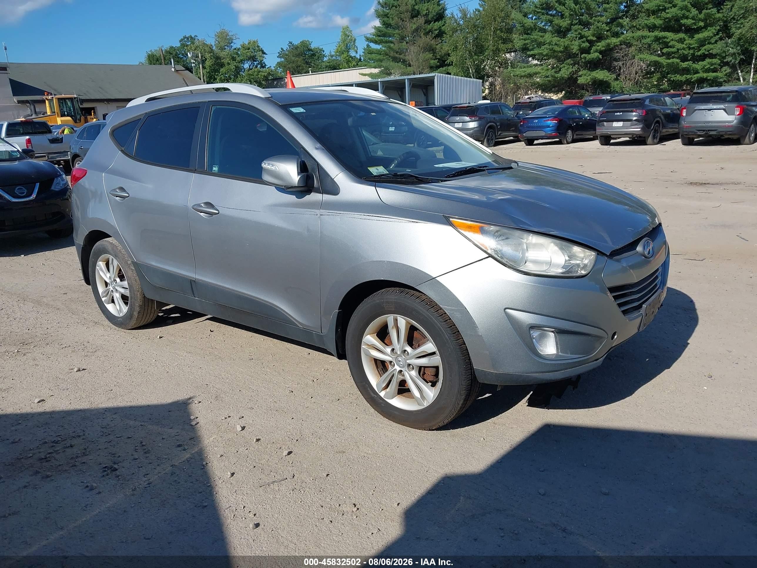2013 Hyundai Tucson Limited, VIN KM8JU3AC5DU594470 — Normal wear