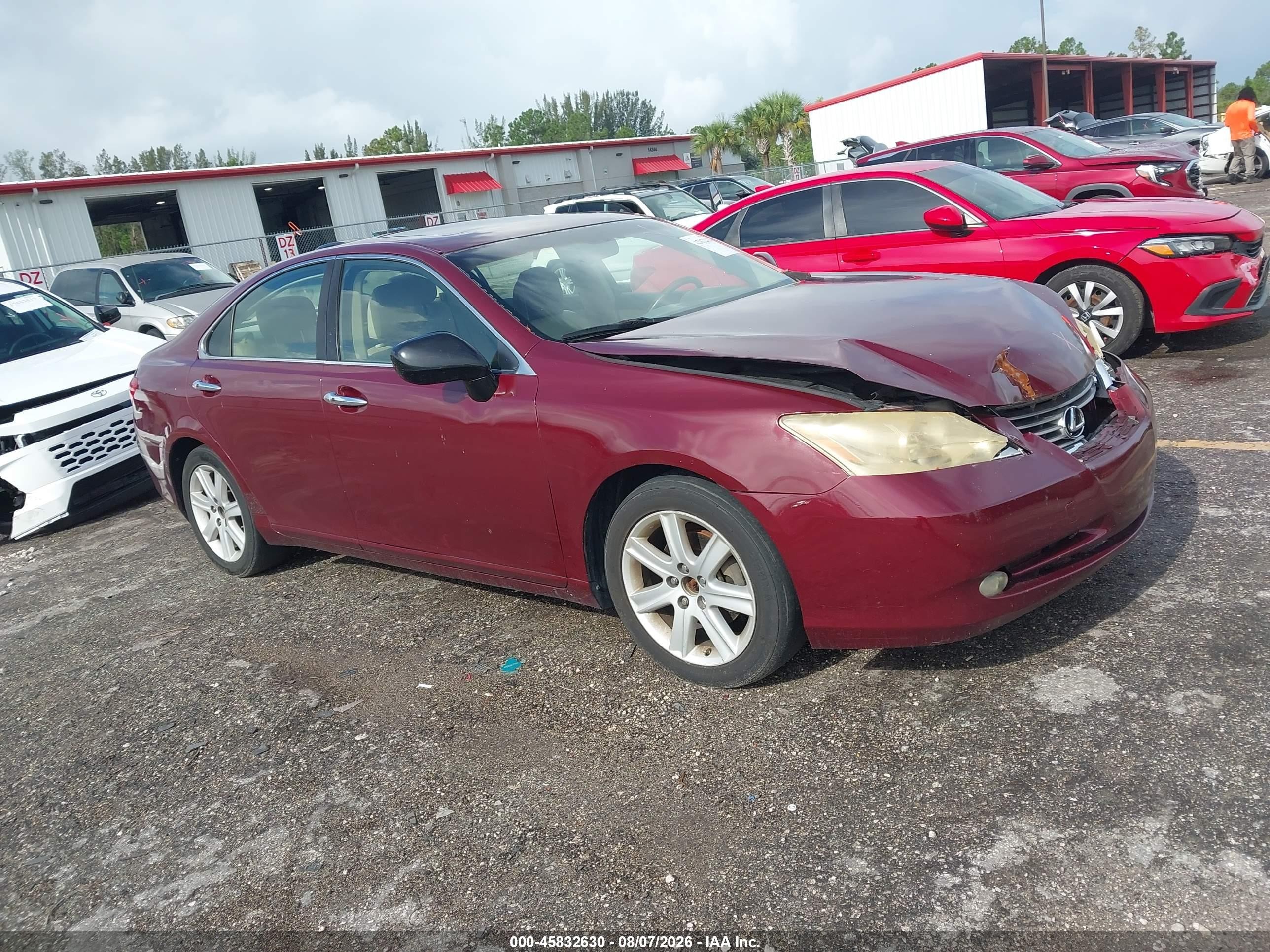 2007 Lexus ES 330, VIN JTHBJ46G672105611 — Normal wear