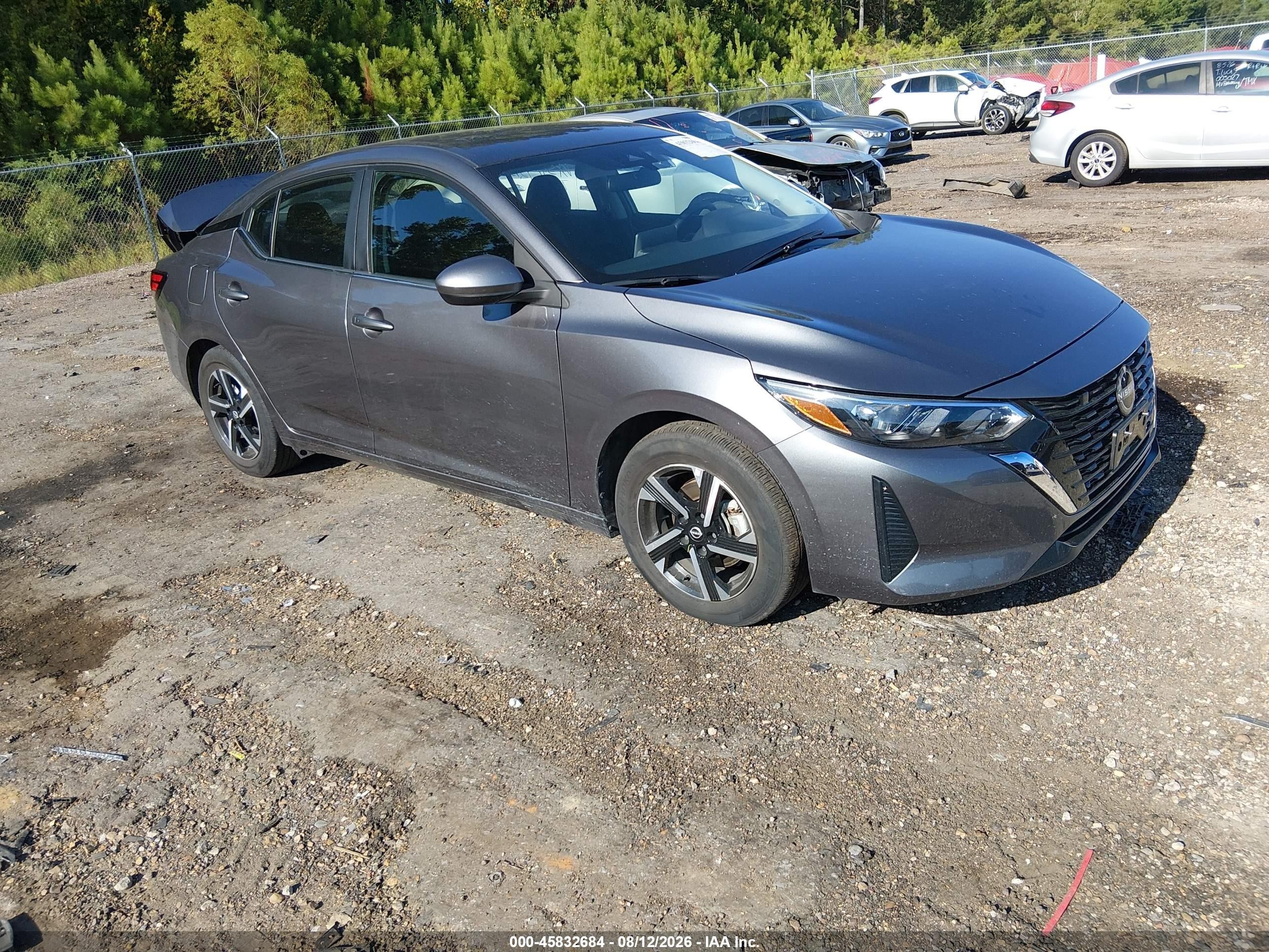 2025 Nissan Sentra SV, VIN 3N1AB8CV7SY356834 — Зад