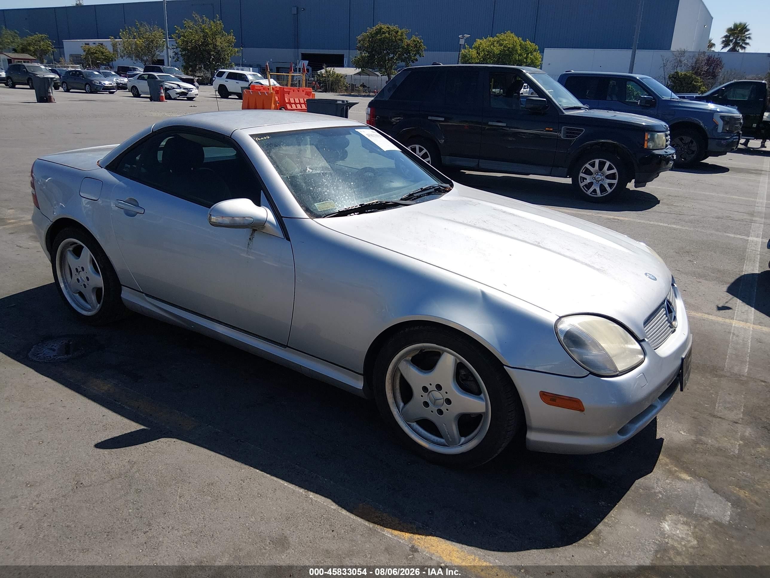 2001 Mercedes-Benz SLK 230/320, VIN WDBKK65F31F219390 — Обычный износ
