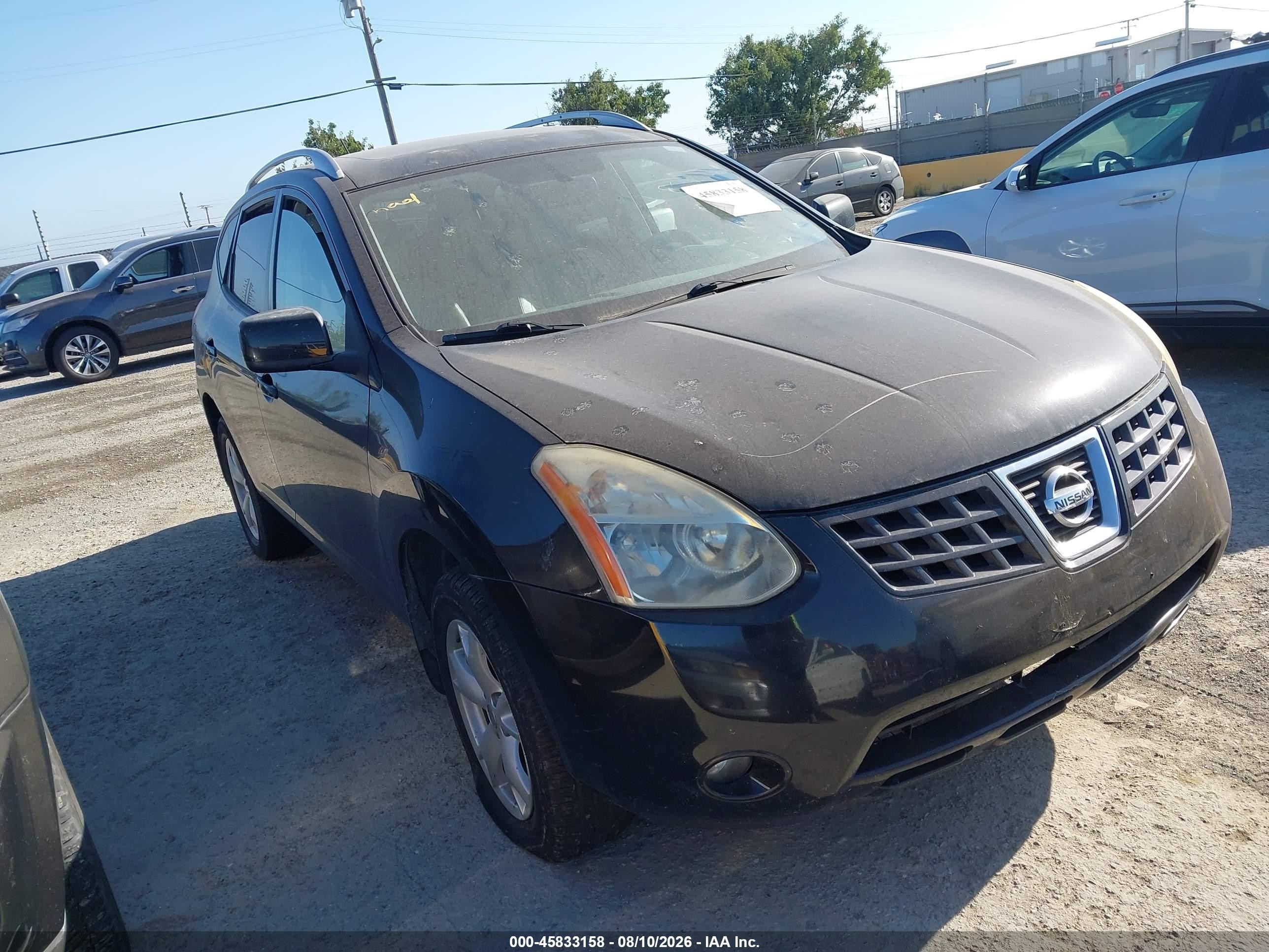 2009 Nissan Rogue SL, VIN JN8AS58V19W172290 — Обычный износ