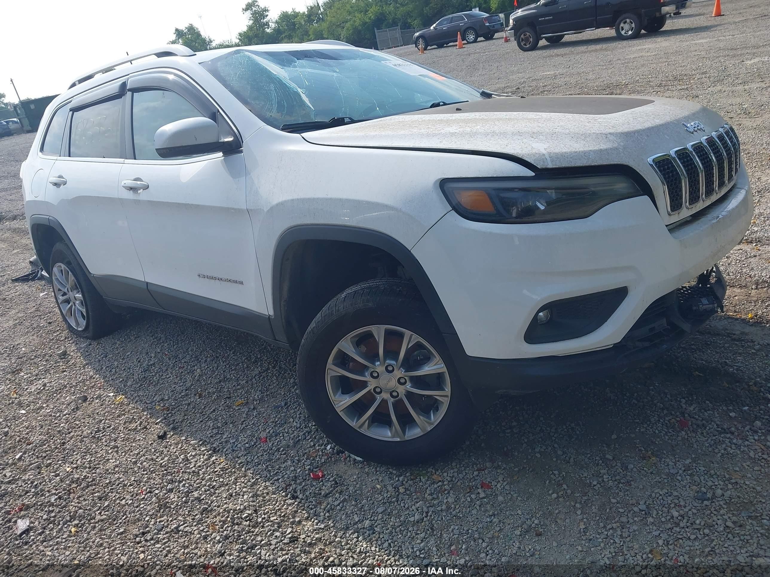 2021 Jeep Cherokee Latitude Lux, VIN 1C4PJMMXXMD129906 — Обычный износ