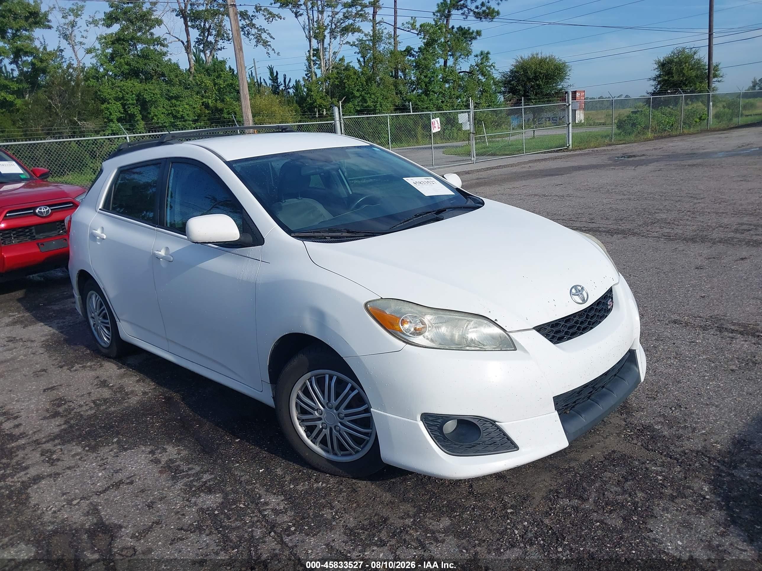 2009 Toyota Matrix S, VIN 2T1KE40EX9C012012 — Обычный износ