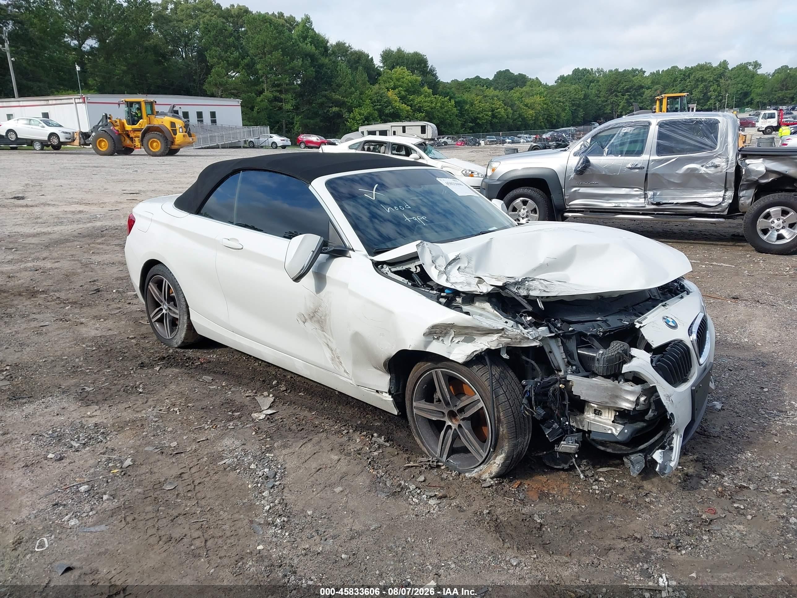 2017 BMW 2 Series 230i, VIN WBA2K9C37H7A26448 — Front end