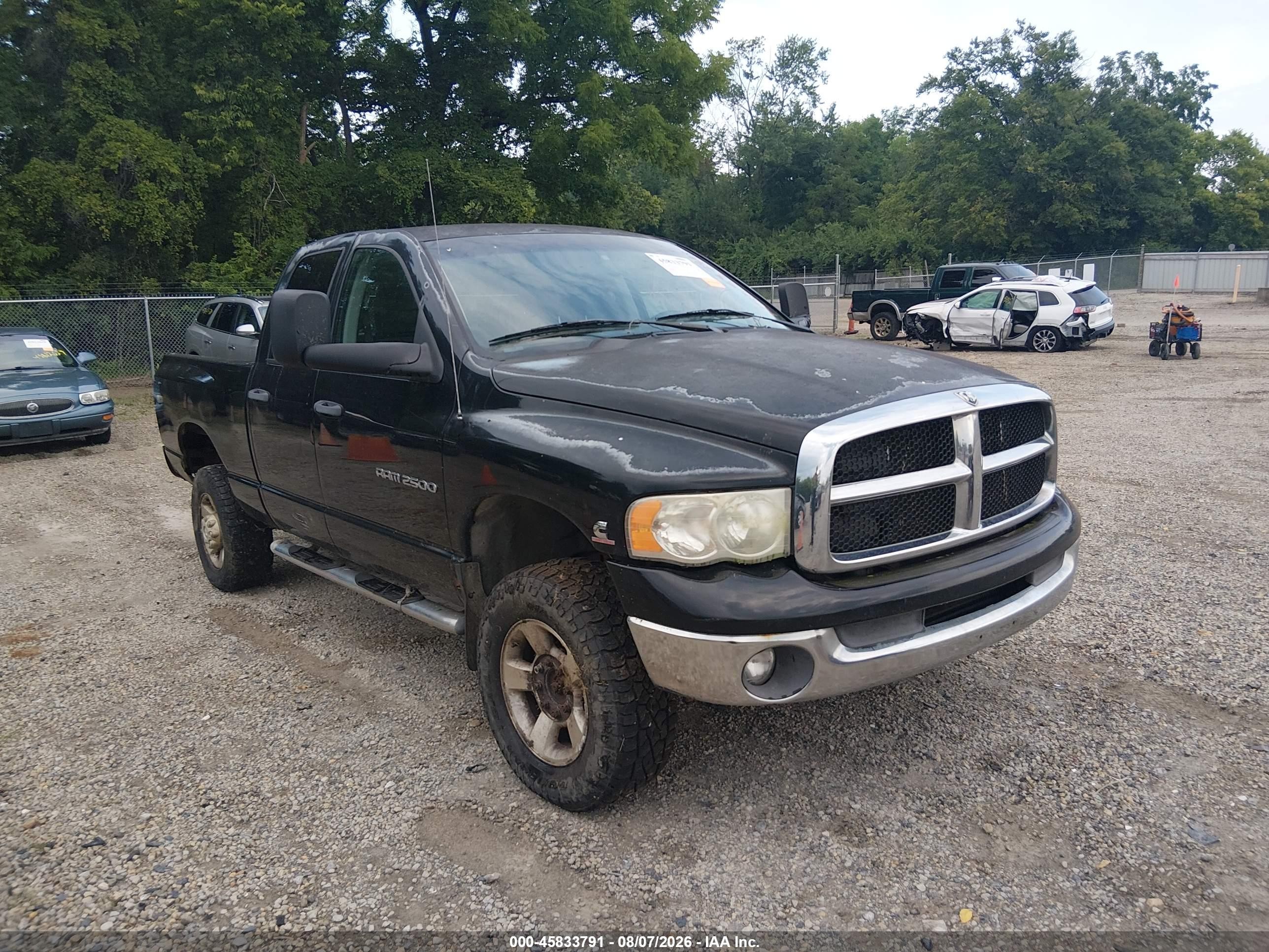 2005 Dodge 2500 SLT, VIN 3D7KS28CX5G865595 — Обычный износ