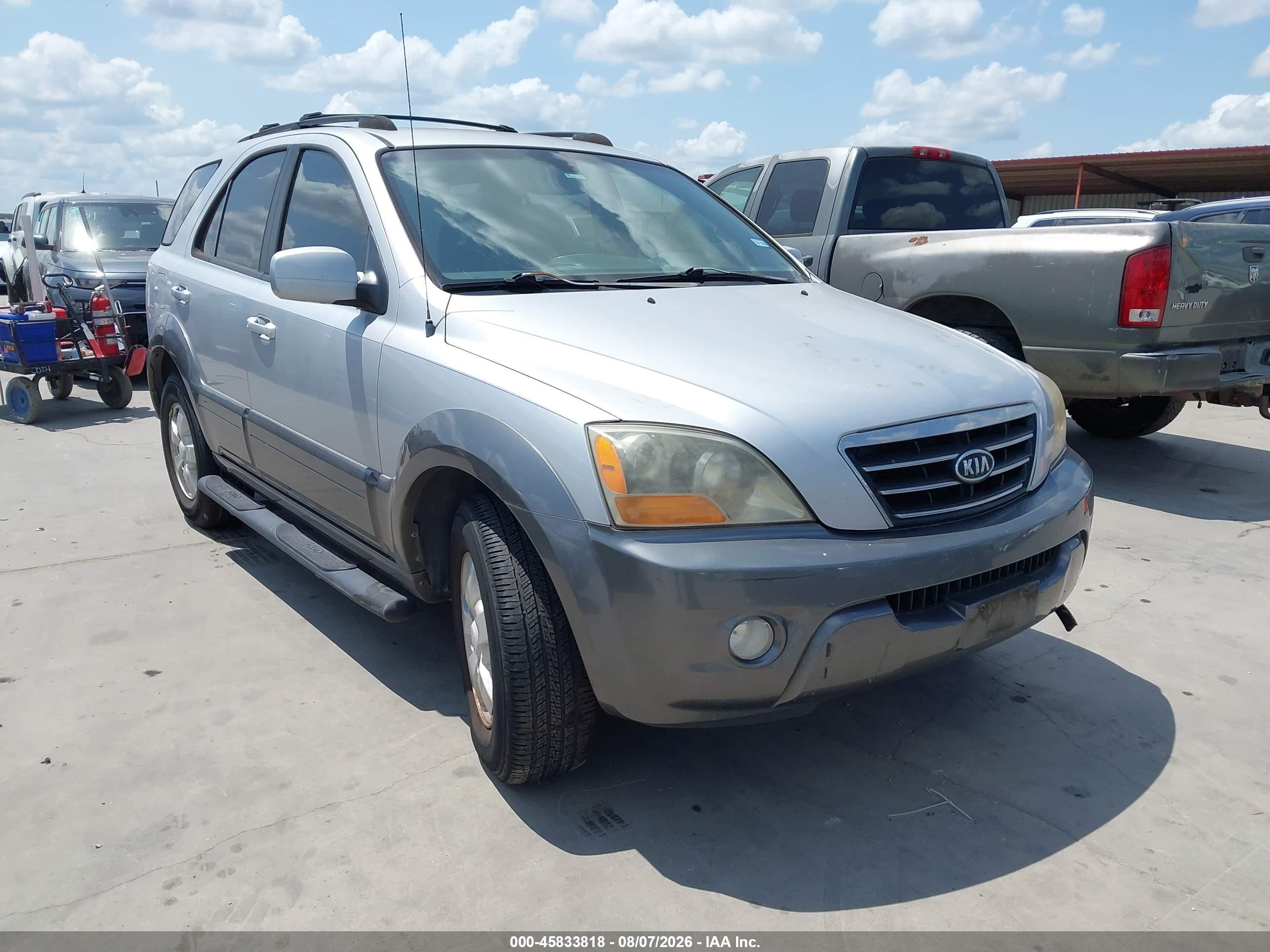 2007 Kia Sorento EX, VIN KNDJD736375666543 — Normal wear