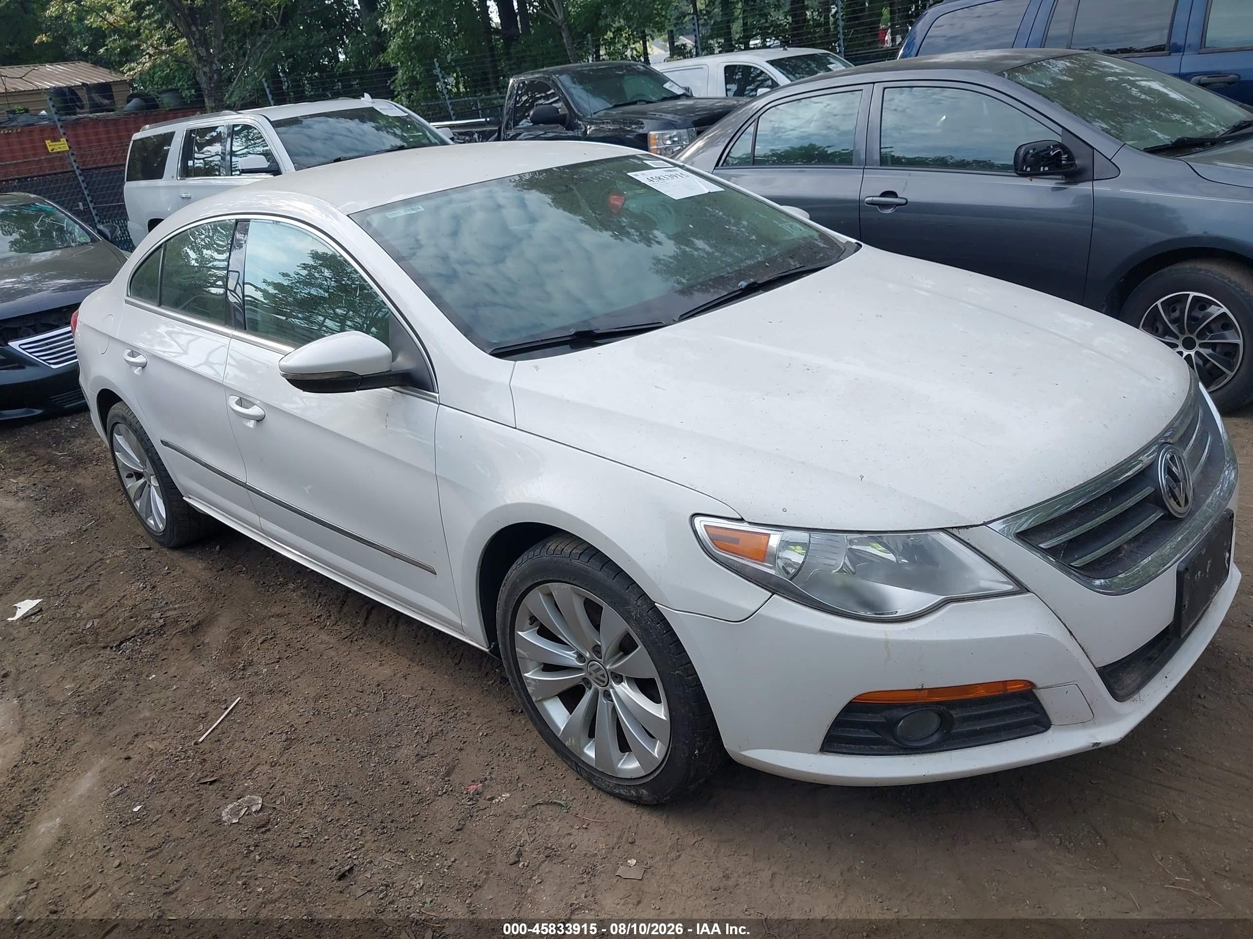 2009 Volkswagen CC Sport, VIN WVWML73C09E567932 — Not stated