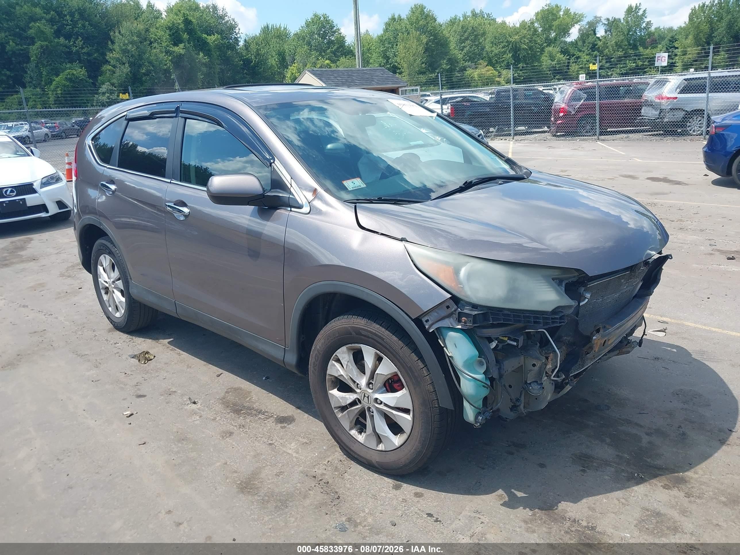 2013 Honda CR-V EX, VIN 5J6RM4H55DL051141 — Normal wear