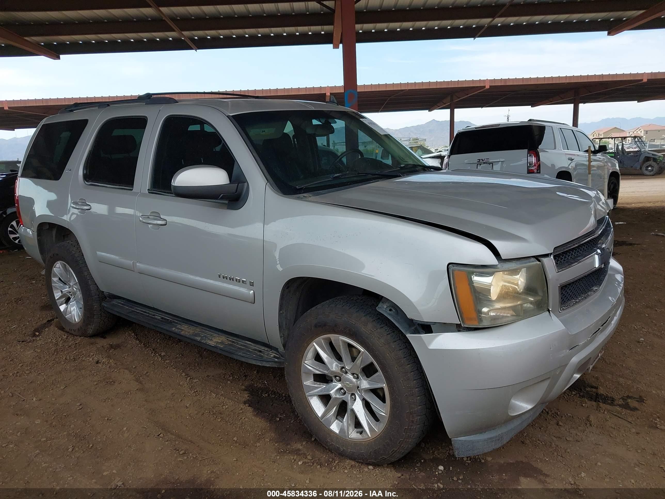 2007 Chevrolet Tahoe LT, VIN 1GNFK13097J156541 — Зад