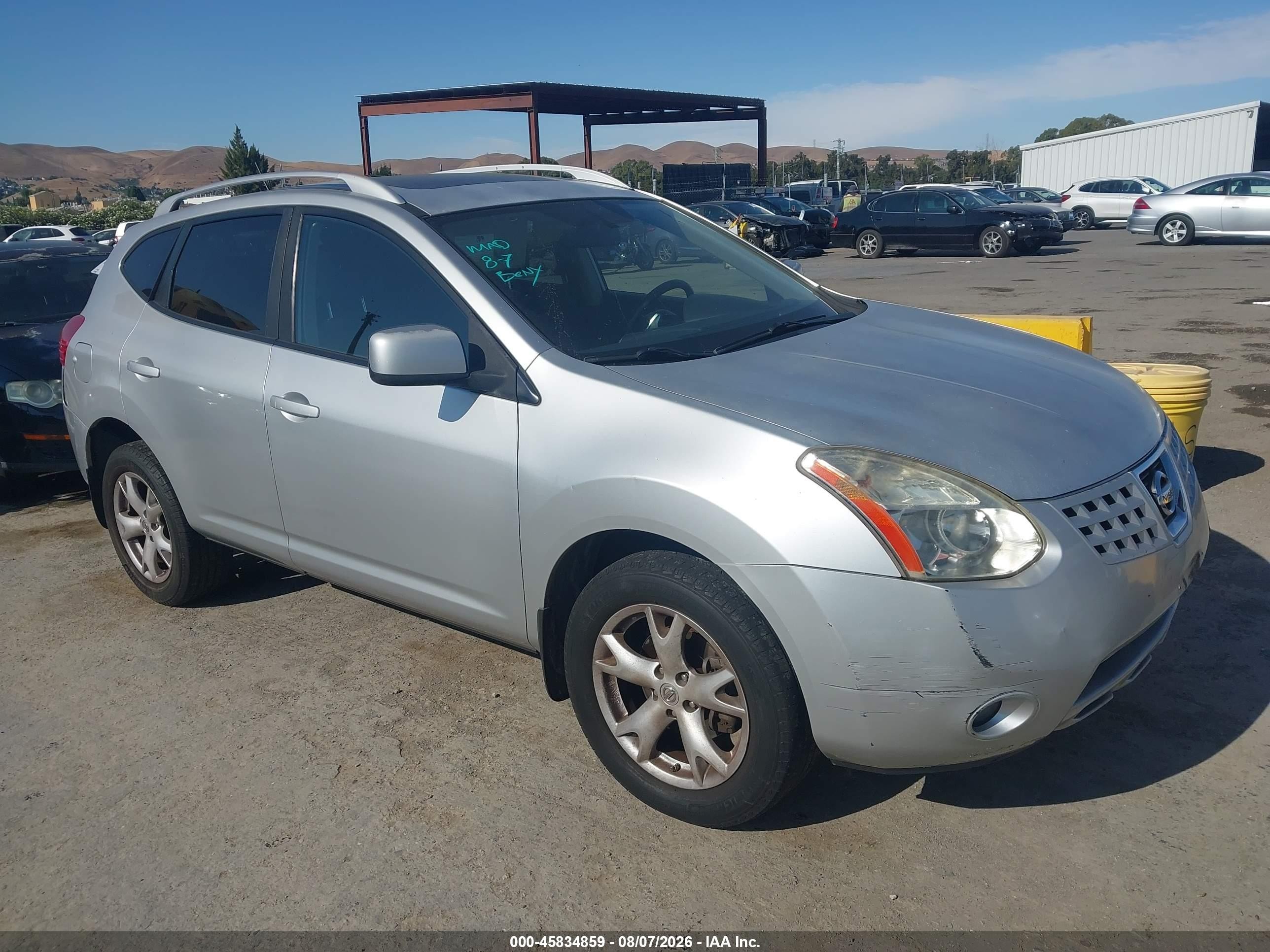 2008 Nissan Rogue SL, VIN JN8AS58T58W002477 — Normal wear