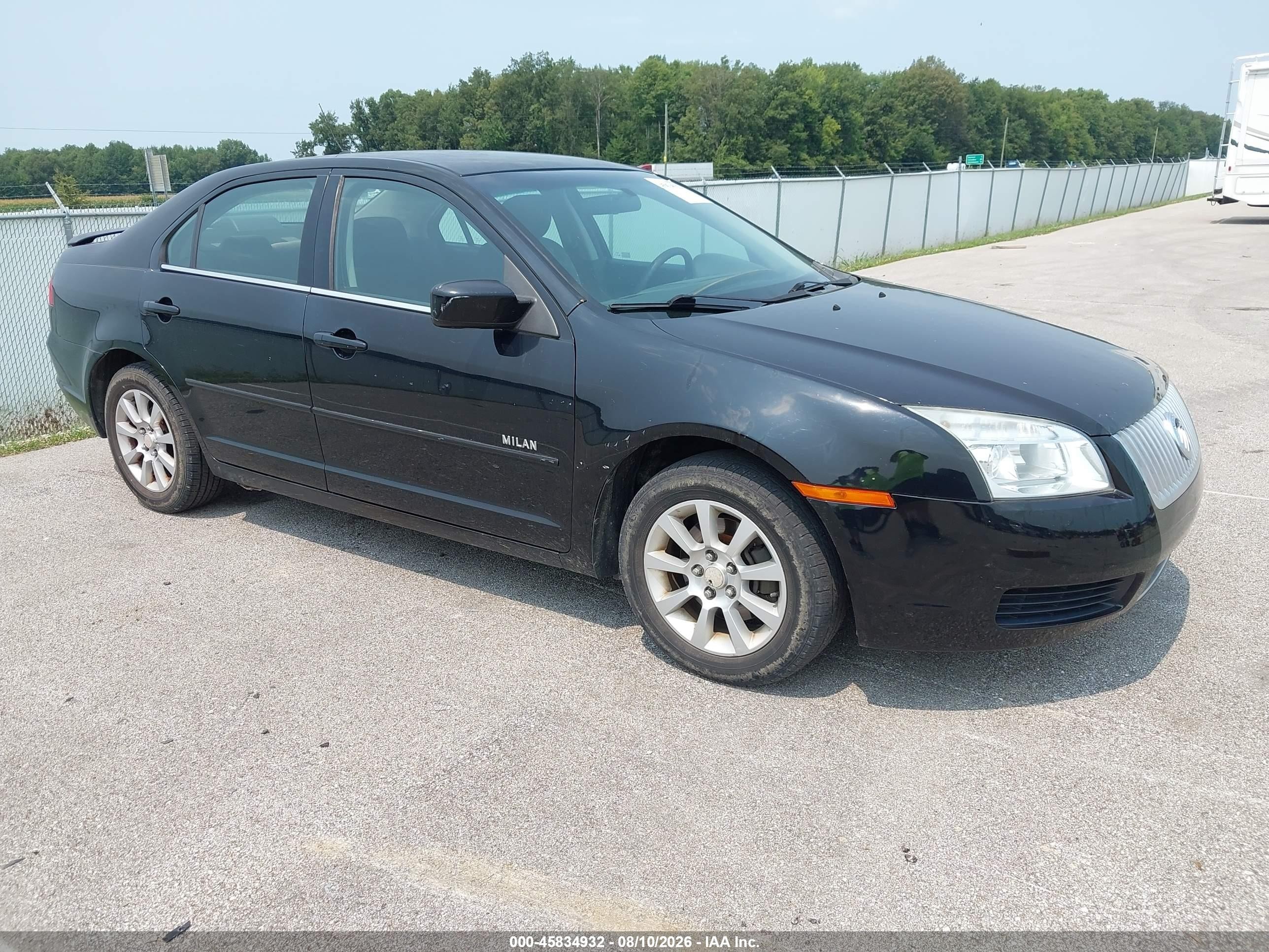 2008 Mercury Milan, VIN 3MEHM07Z78R626327 — Normal wear