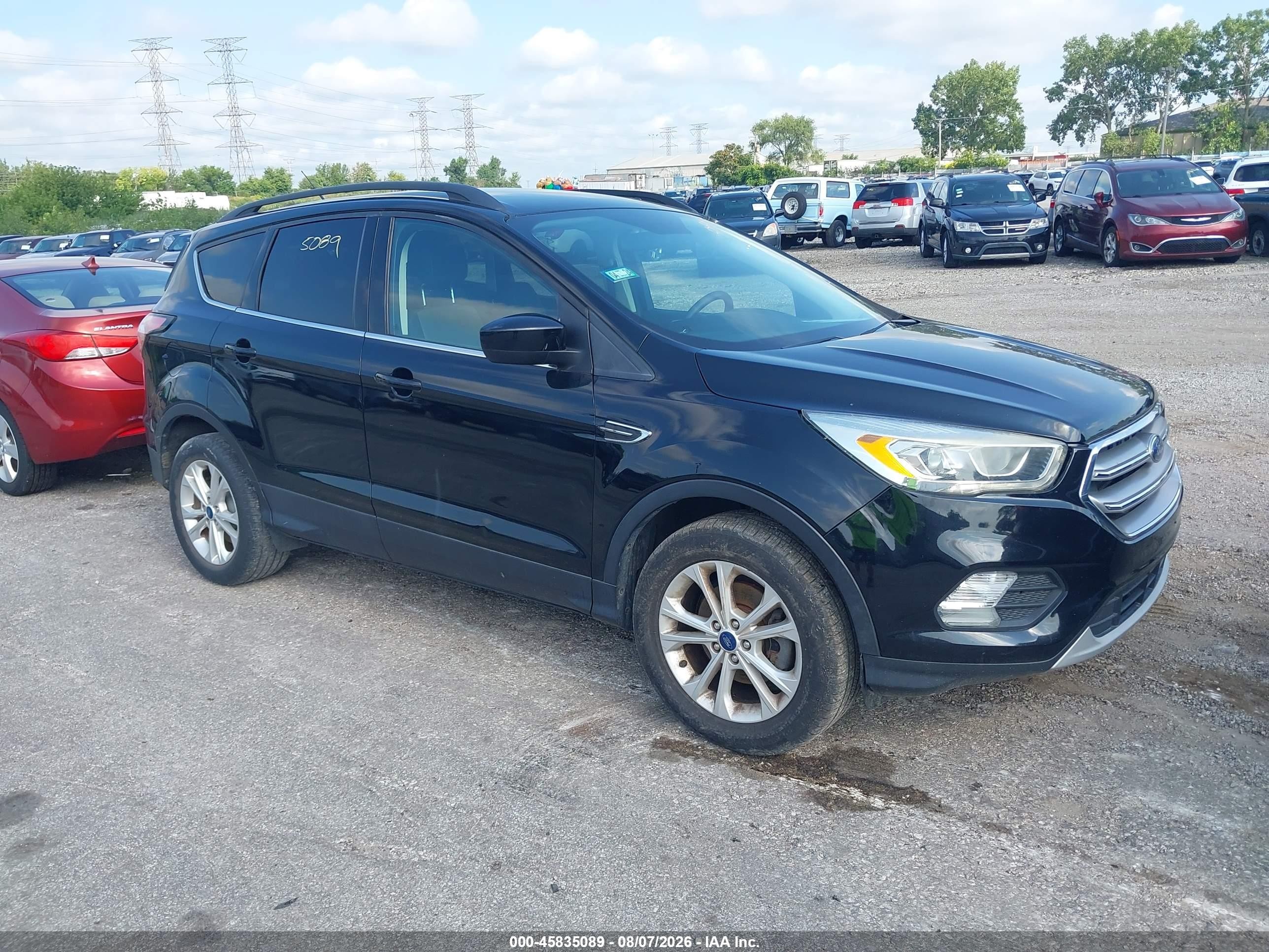 2017 Ford Escape SE, VIN 1FMCU0GD2HUF05743 — Not stated