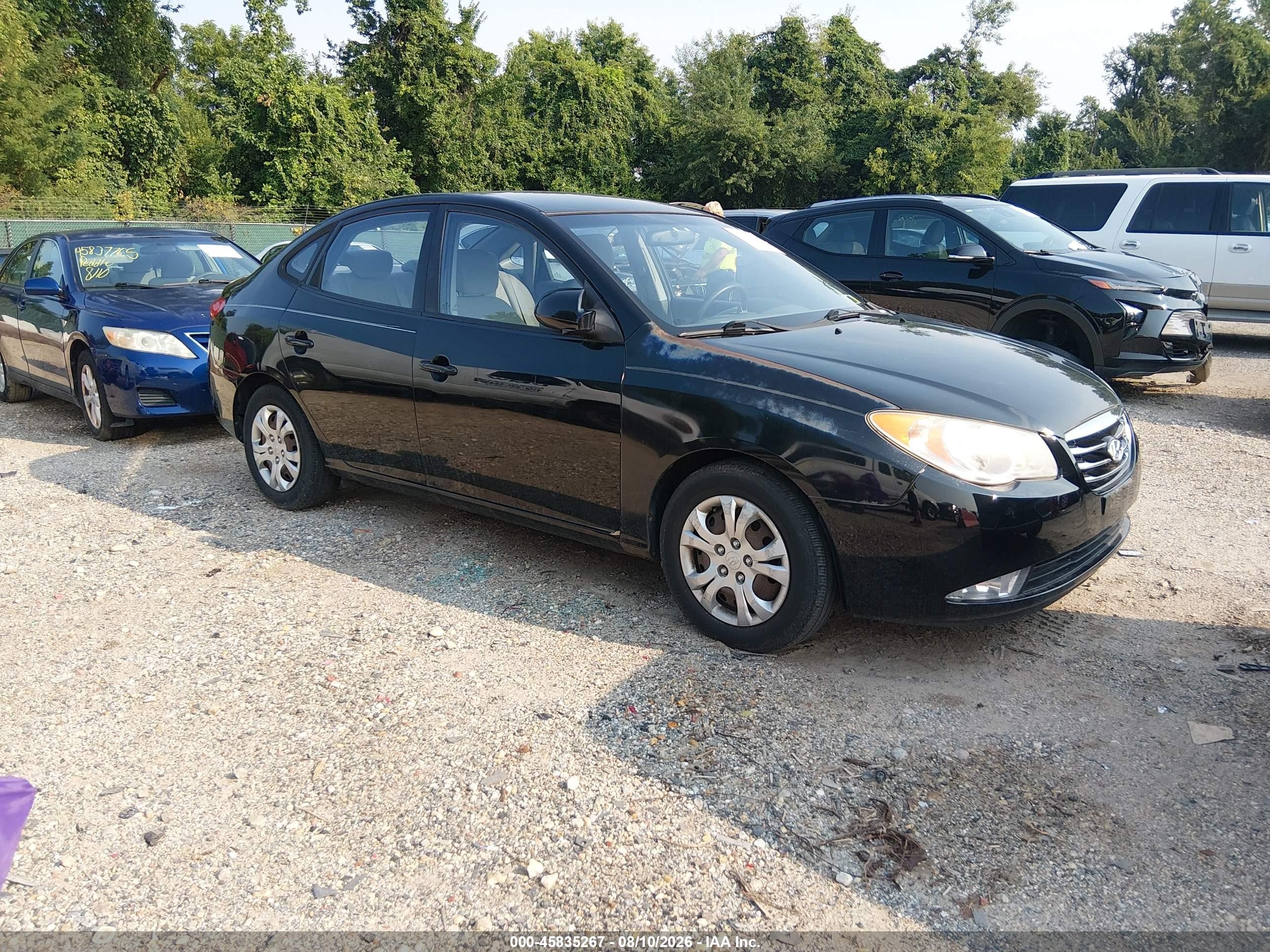2010 Hyundai Elantra GLS, VIN KMHDU4ADXAU189955 — Normal wear