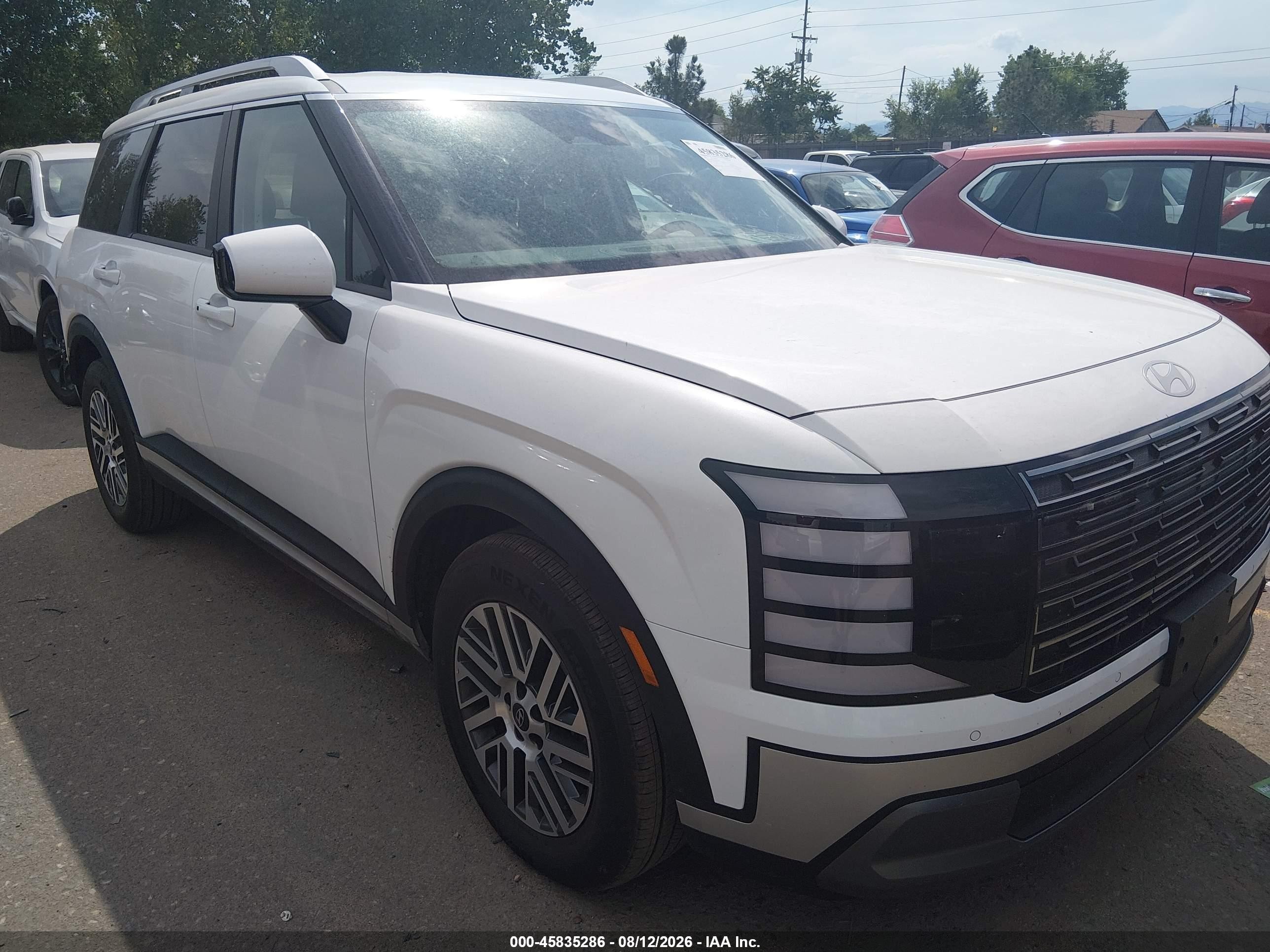 2026 Hyundai Palisade SEL 7P, VIN KM8RLES25TU129452 — Перед