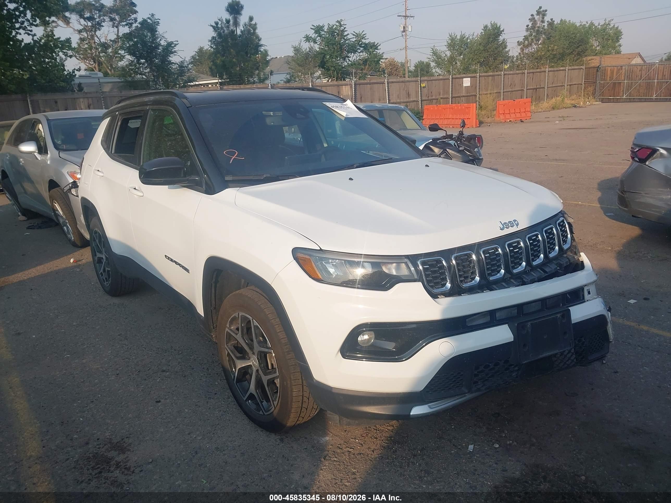 2024 Jeep Compass Limited, VIN 3C4NJDCN5RT134259 — Front end