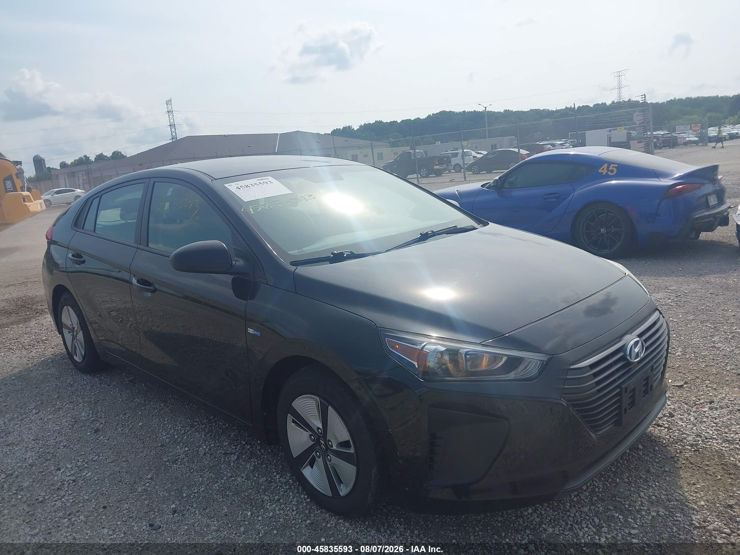 2017 Hyundai Ioniq Blue, VIN KMHC65LC1HU056351 — Mechanical