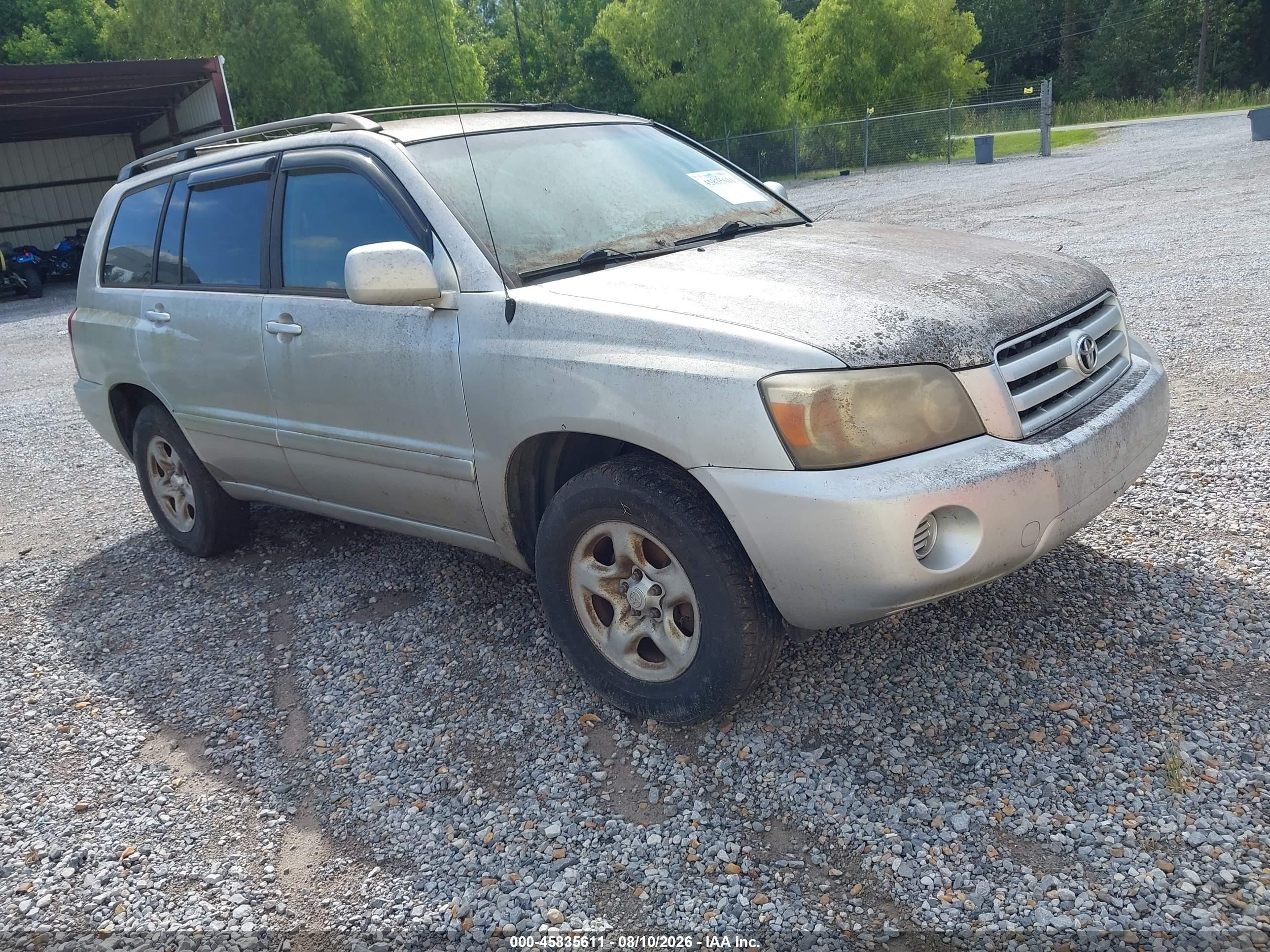 2005 Toyota Highlander, VIN JTEGD21A350131108 — Normal wear