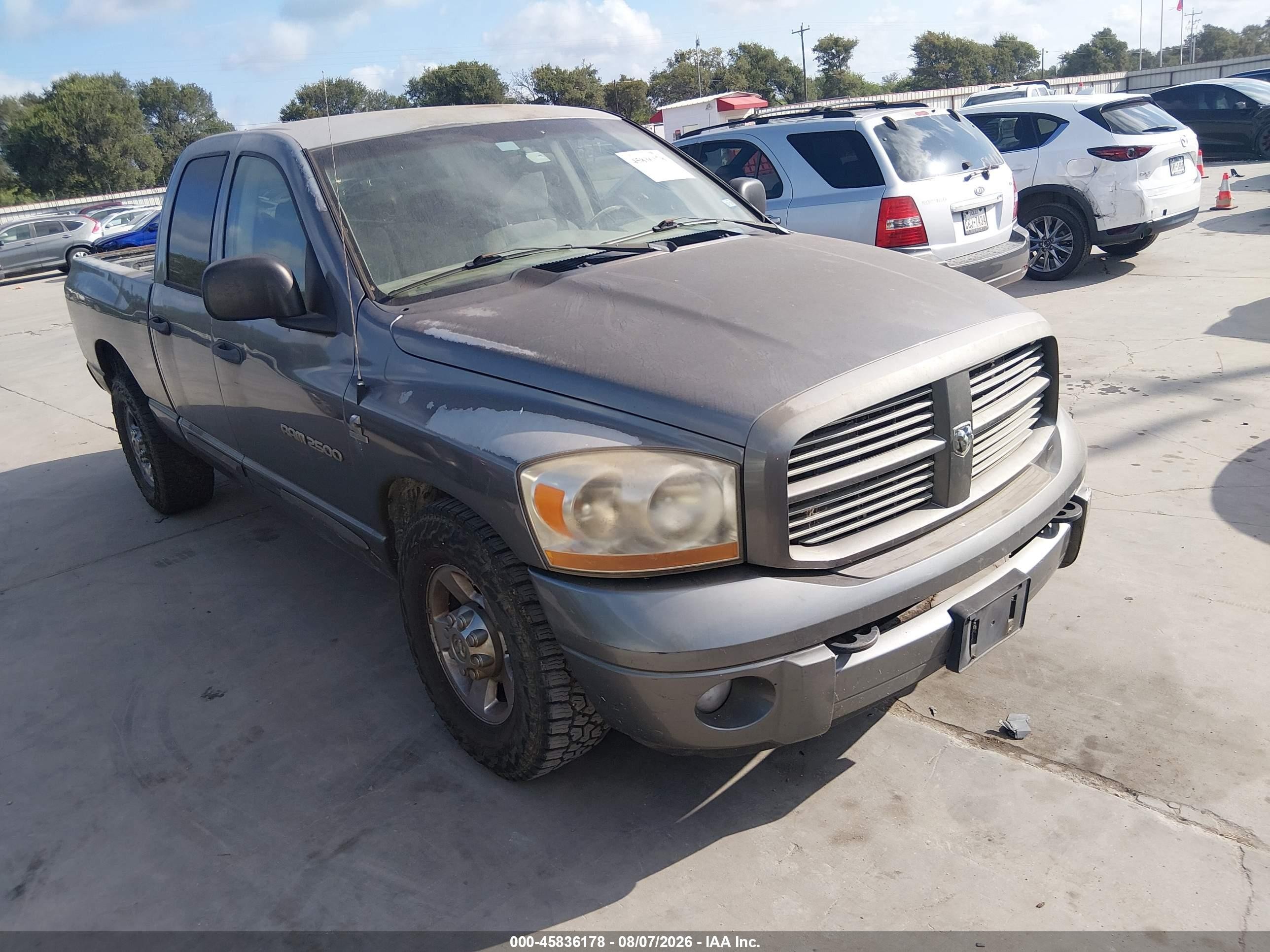 2006 Dodge 2500 ST, VIN 3D7KR28C06G108640 — Обычный износ