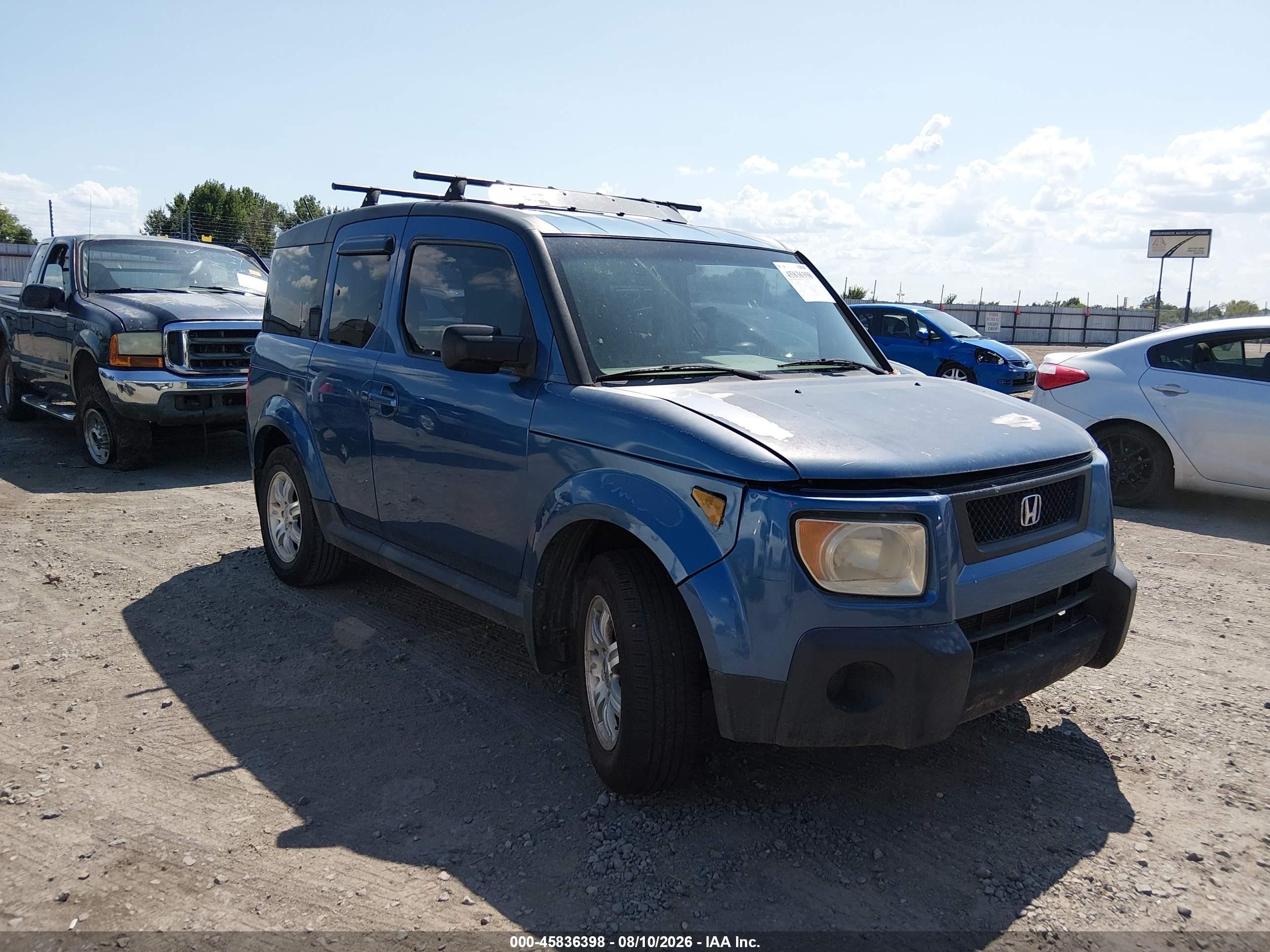 2006 Honda Element EX-P, VIN 5J6YH28756L024370 — Обычный износ