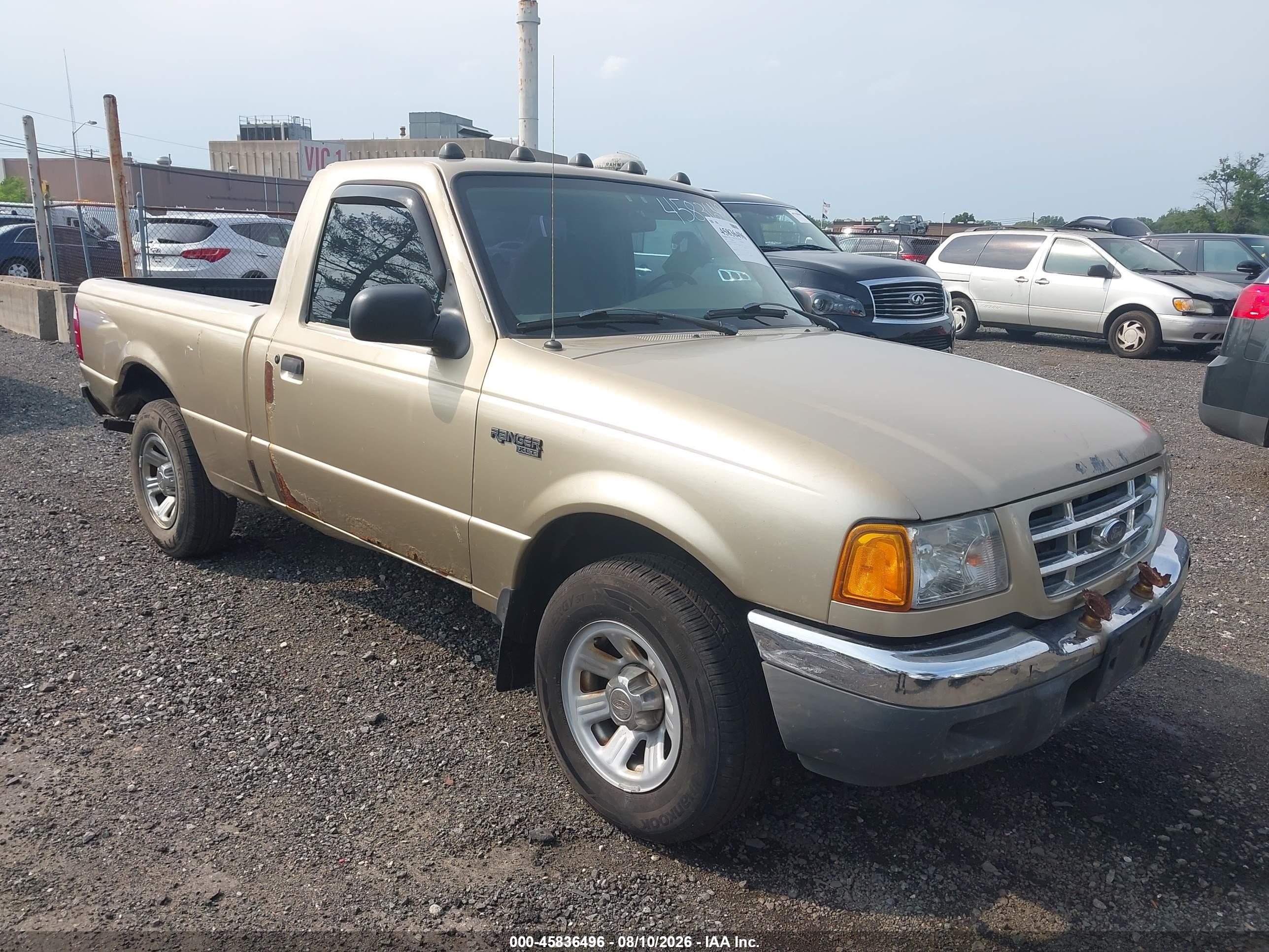 2001 Ford Ranger XL, VIN 1FTYR10U71TA45423 — Normal wear