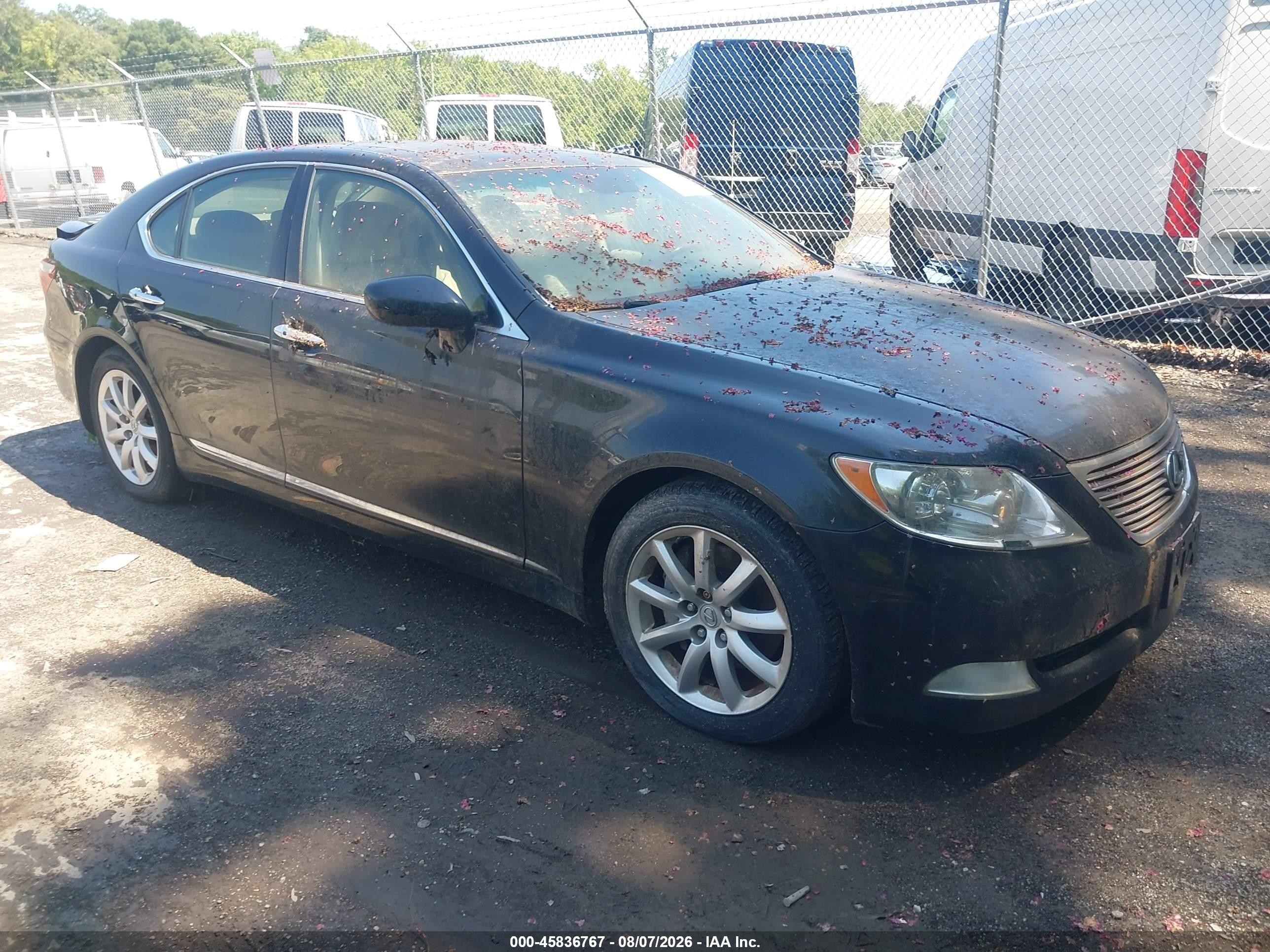 2008 Lexus LS 460, VIN JTHBL46F885077845 — Обычный износ
