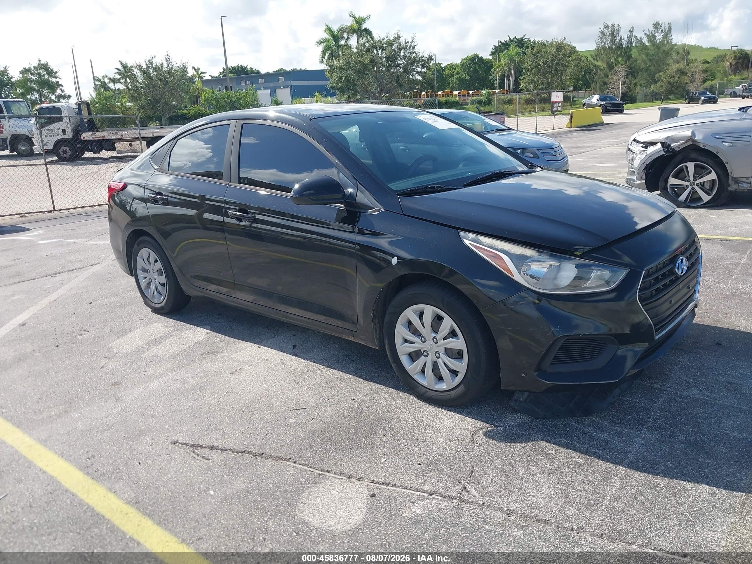 2020 Hyundai Accent SE, VIN 3KPC24A68LE108394 — Normal wear
