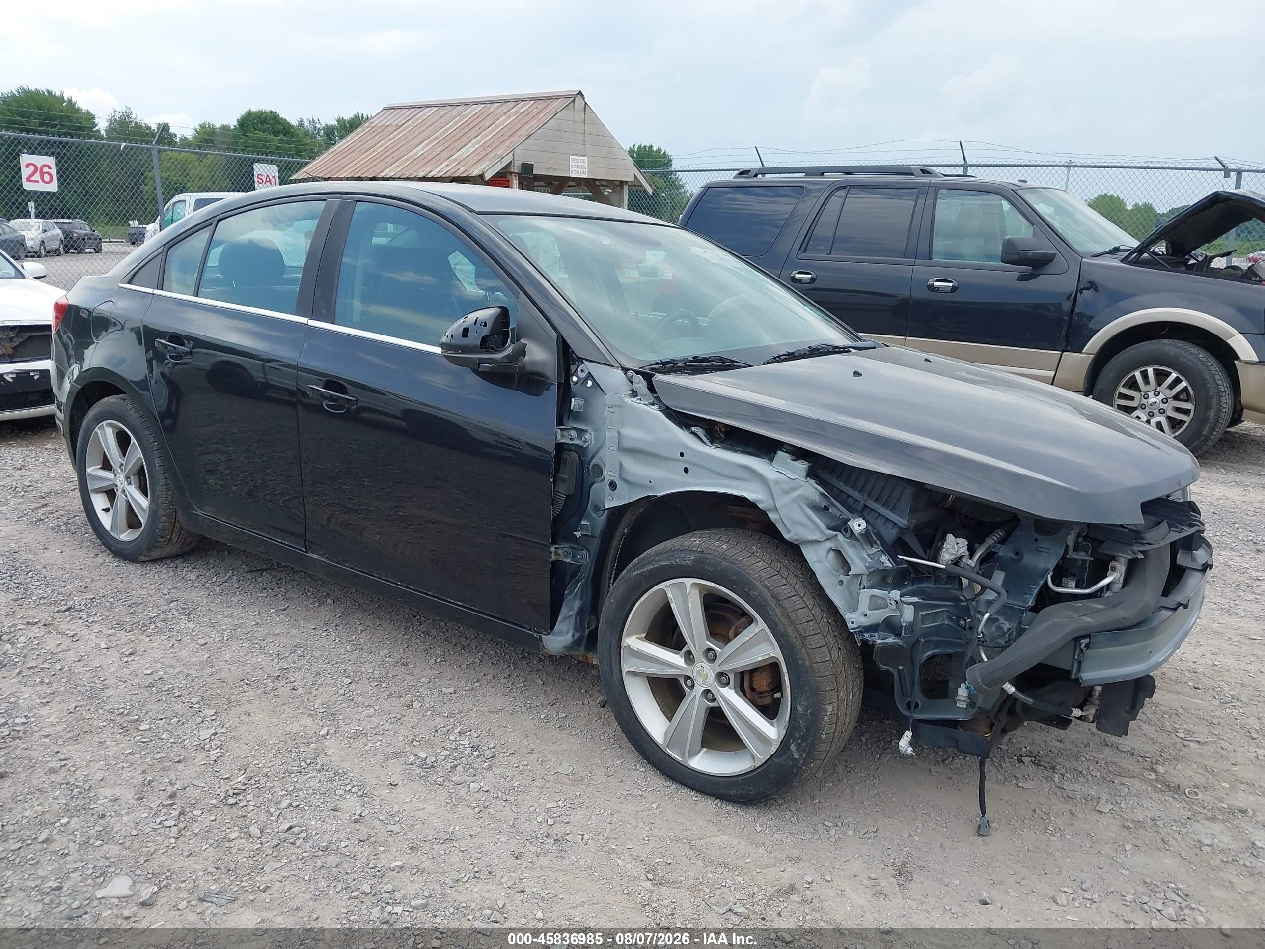 2015 Chevrolet Cruze LT, VIN 1G1PE5SBXF7210433 — Front end