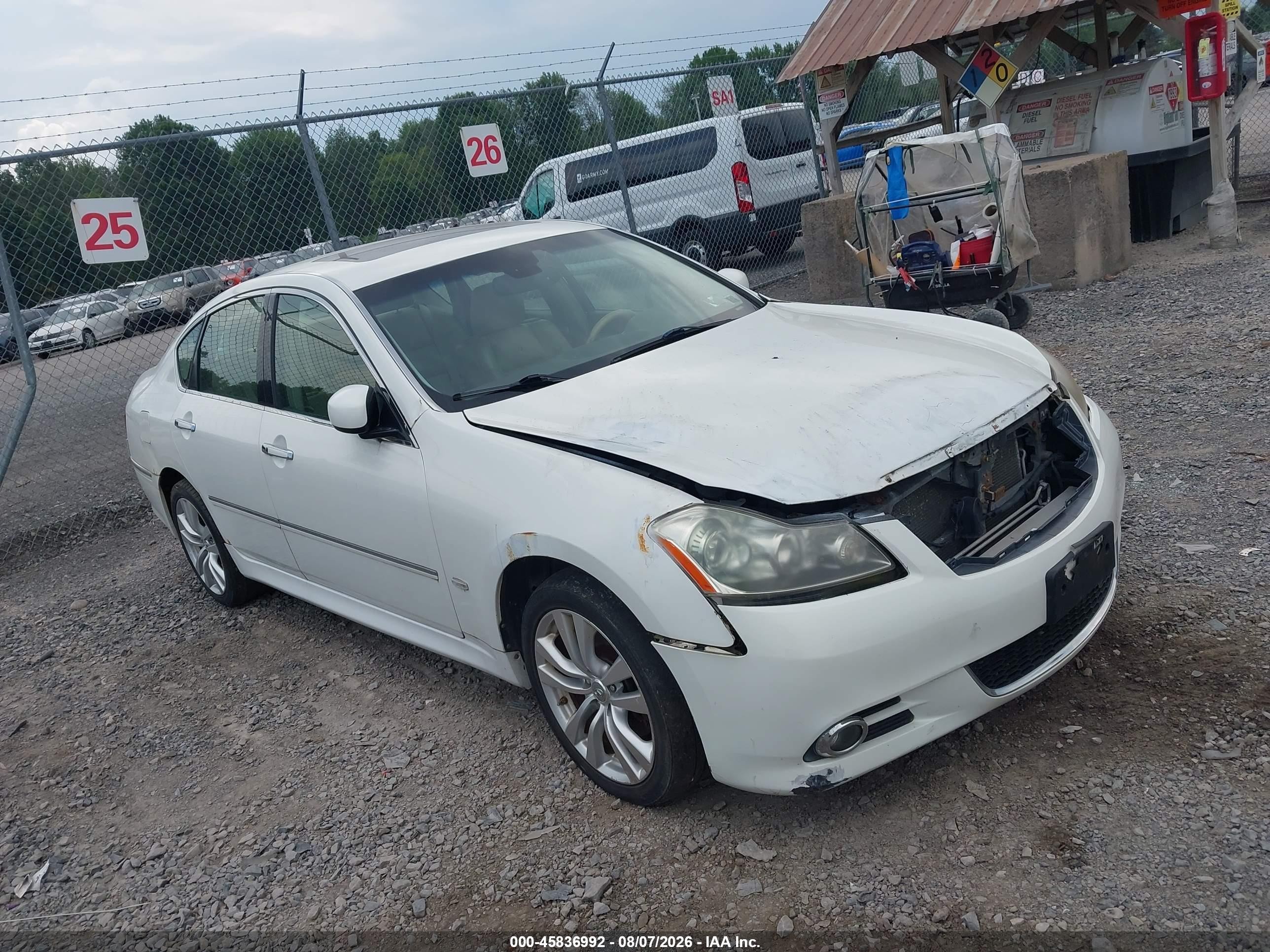 2010 Infiniti M, VIN JN1CY0AR4AM960499 — Front end