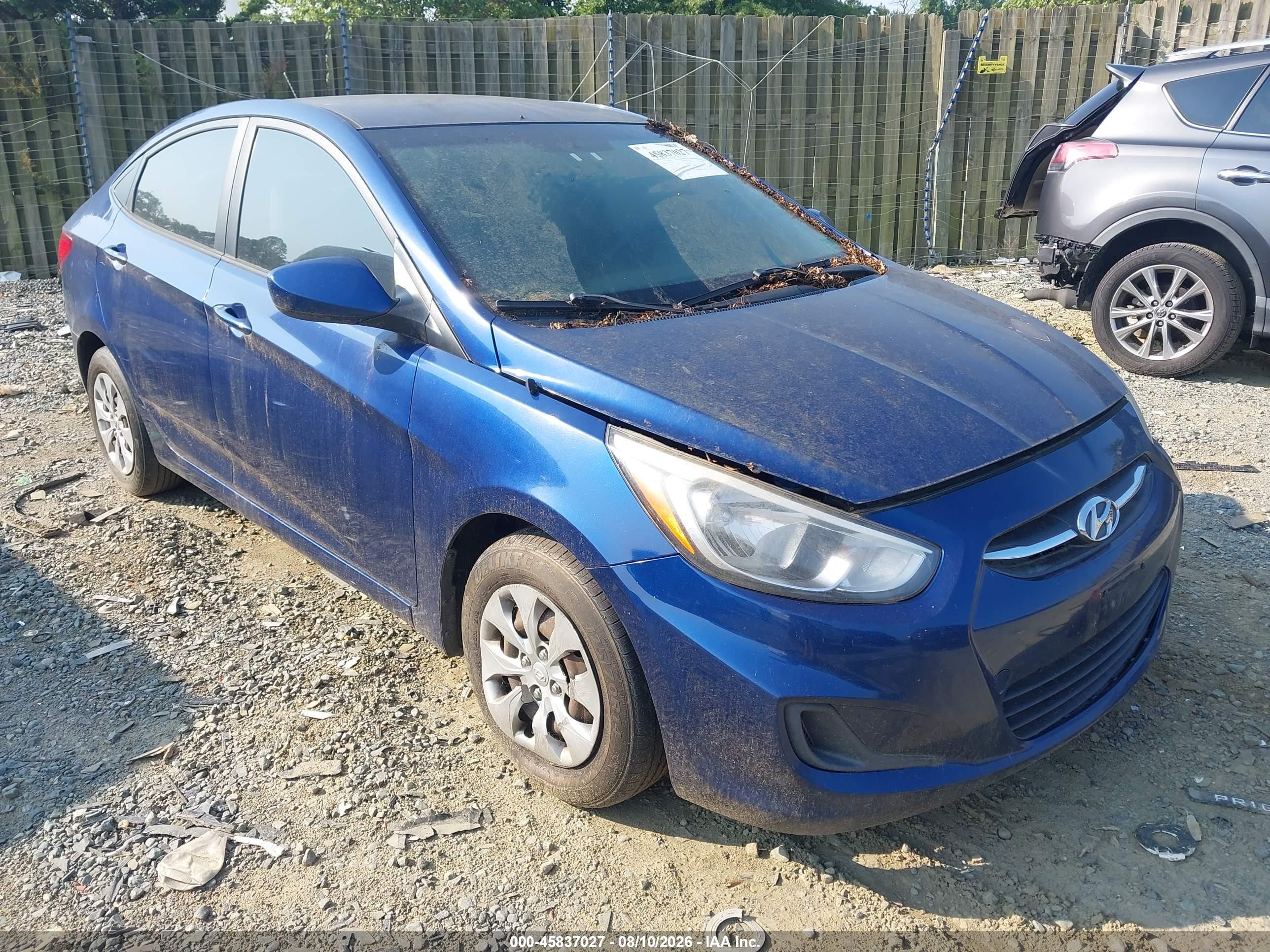 2016 Hyundai Accent SE, VIN KMHCT4AE5GU004873 — Normal wear