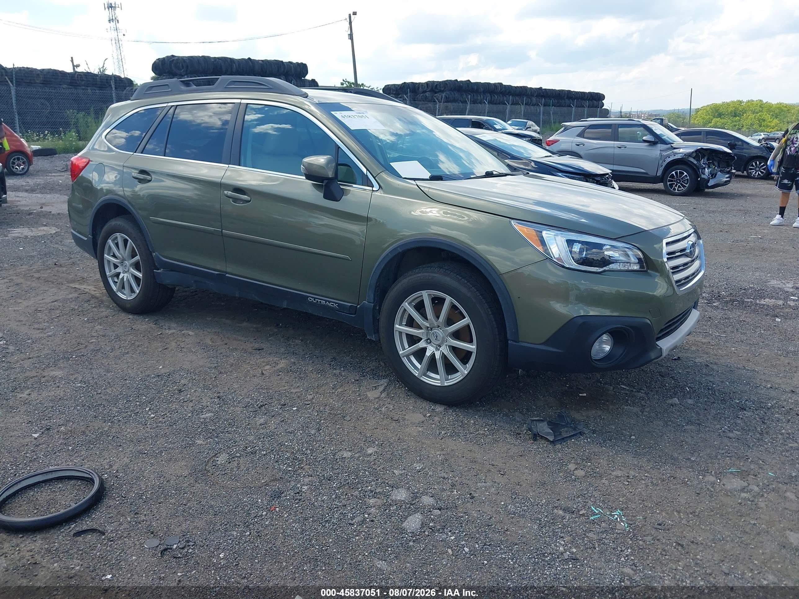 2017 Subaru Outback Limited, VIN 4S4BSANC6H3222947 — Mechanical