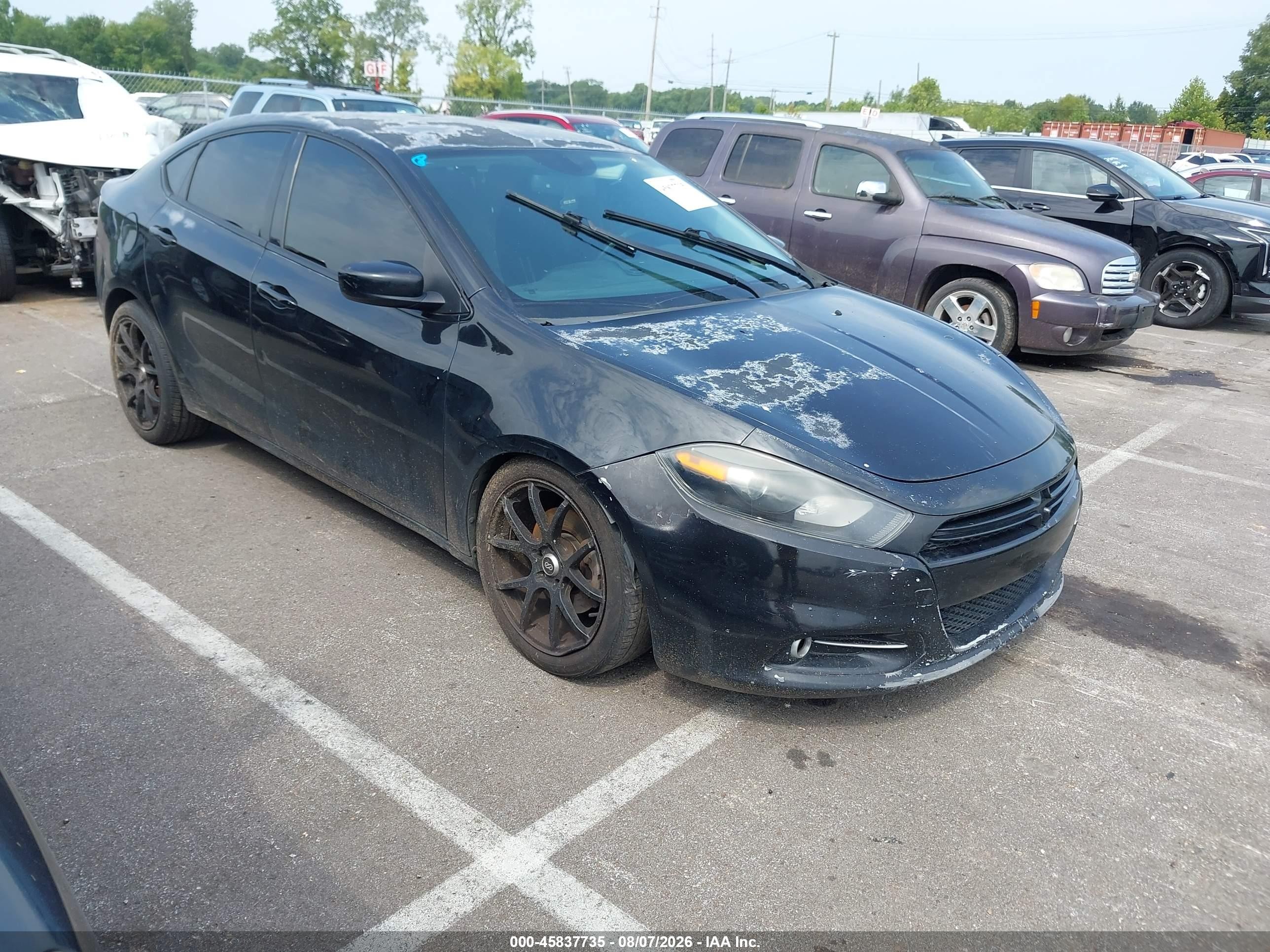 2013 Dodge Dart SXT, VIN 1C3CDFBA4DD312058 — Normal wear