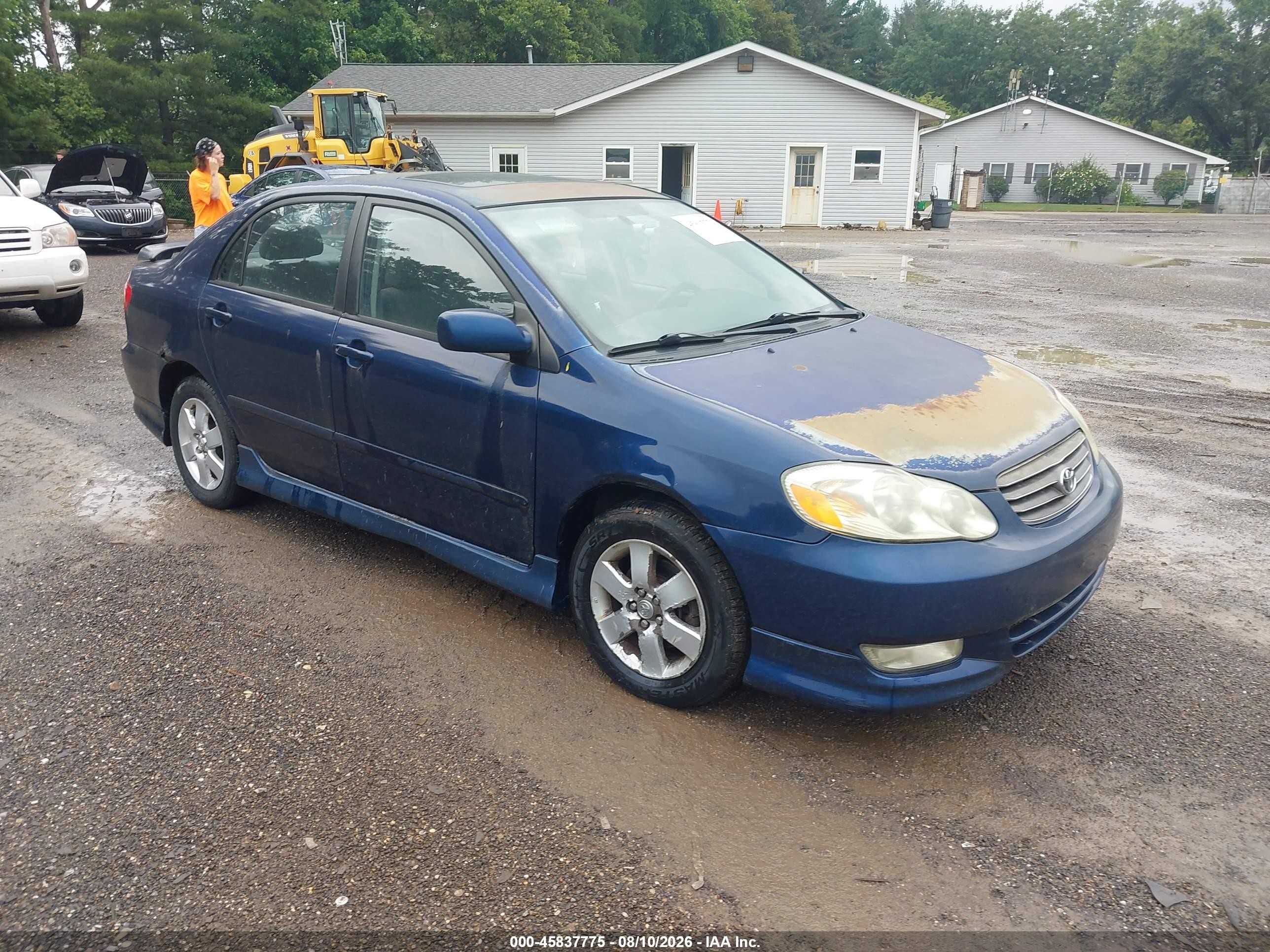 2004 Toyota Corolla S, VIN 1NXBR32E54Z340831 — Normal wear