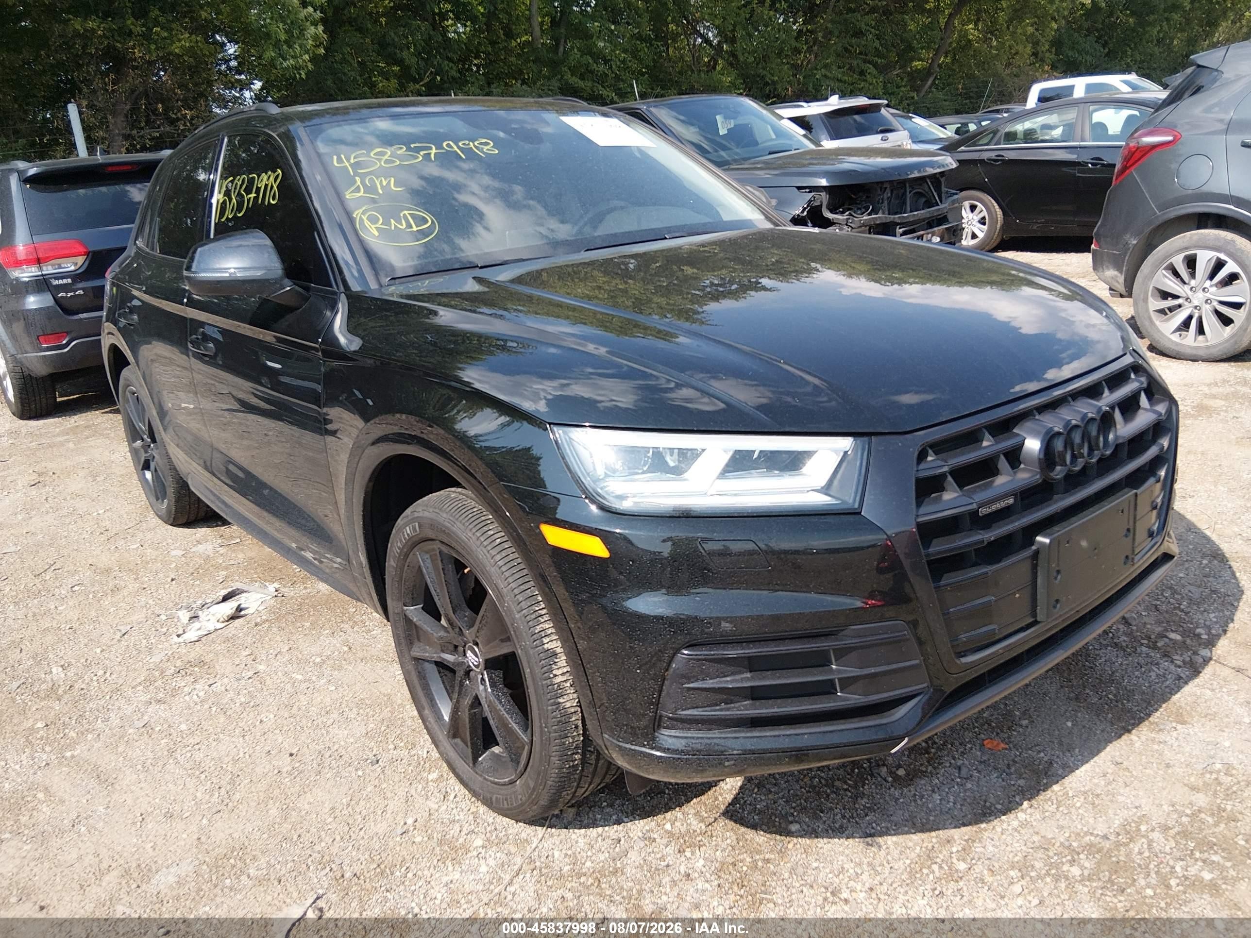 2019 Audi Q5 Premium Plus, VIN WA1BNAFY3K2035291 — Normal wear