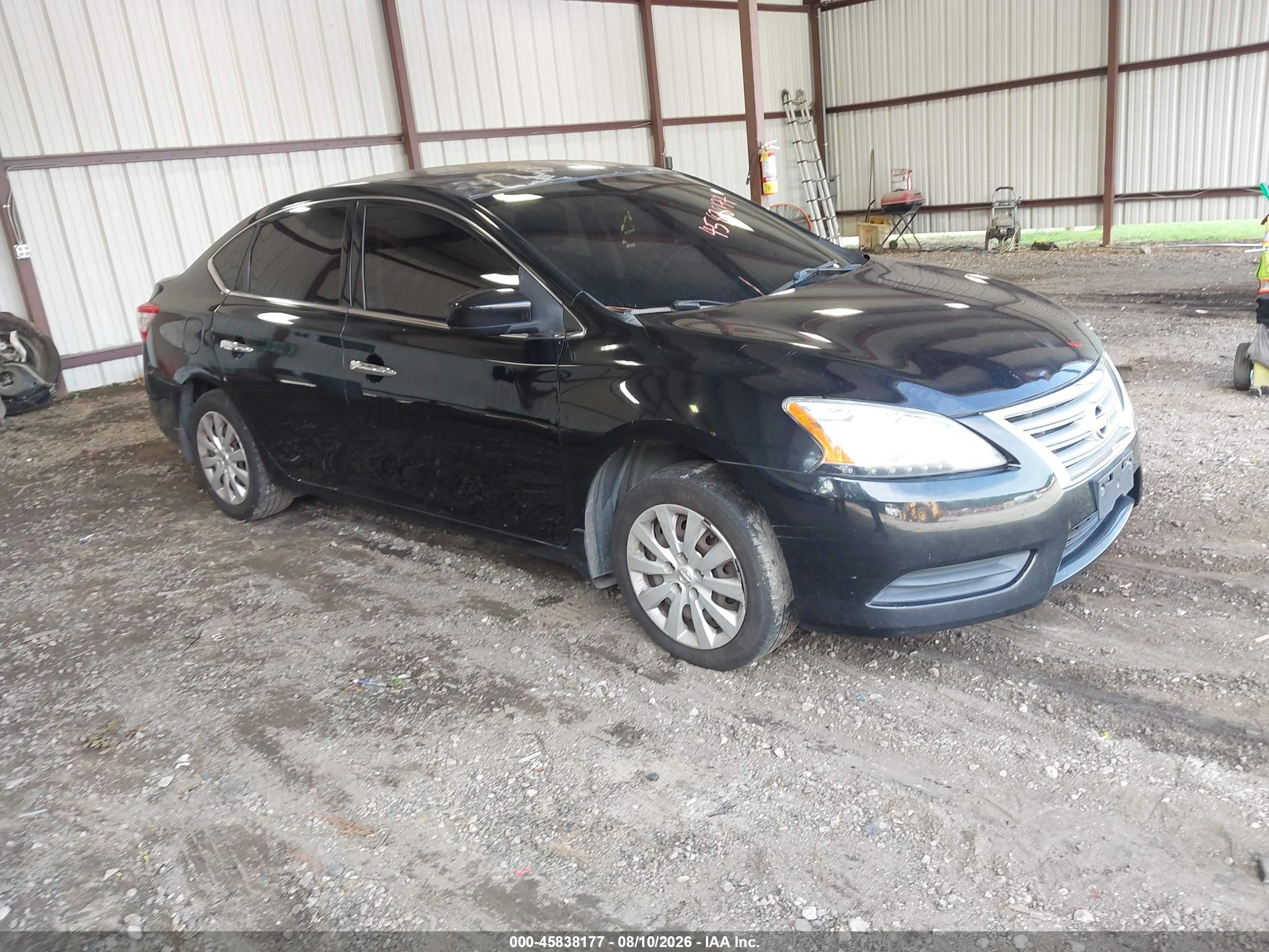 2015 Nissan Sentra SL, VIN 3N1AB7AP6FY294556 — Undercarriage