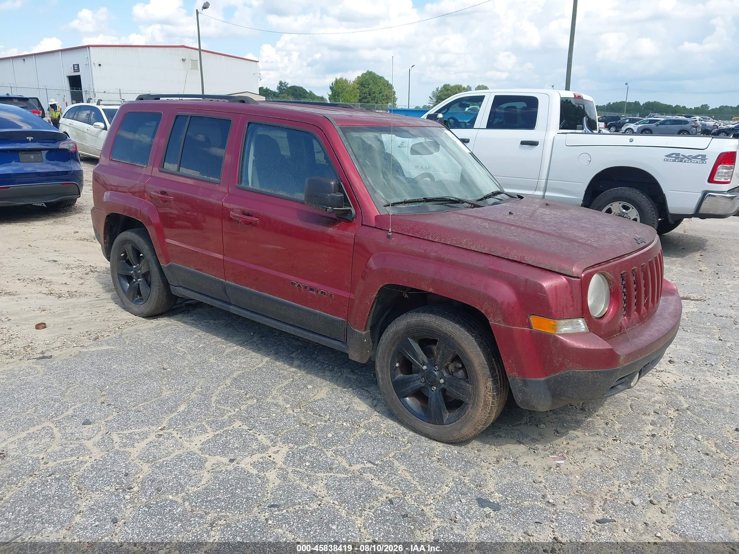 2015 Jeep Patriot Sport, VIN 1C4NJPBA4FD361606 — Normal wear