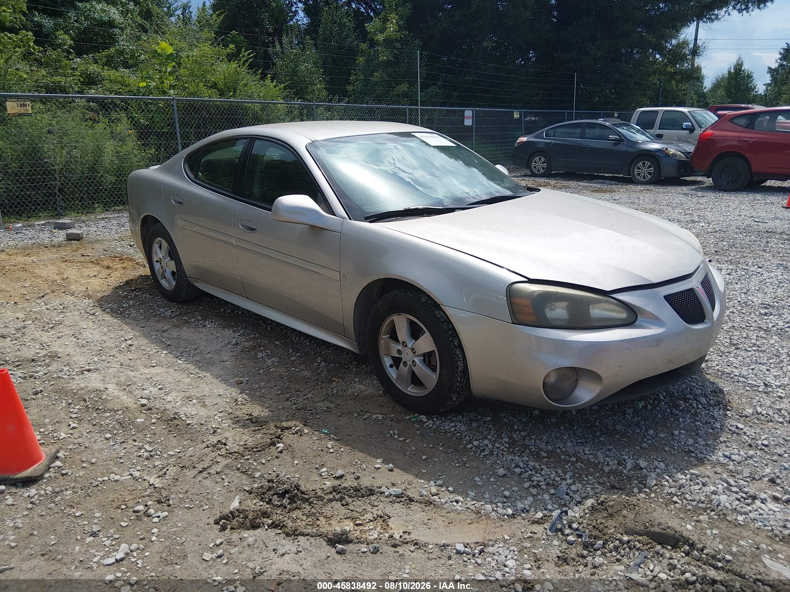 2008 Pontiac Grand Prix, VIN 2G2WP552481175563 — Обычный износ