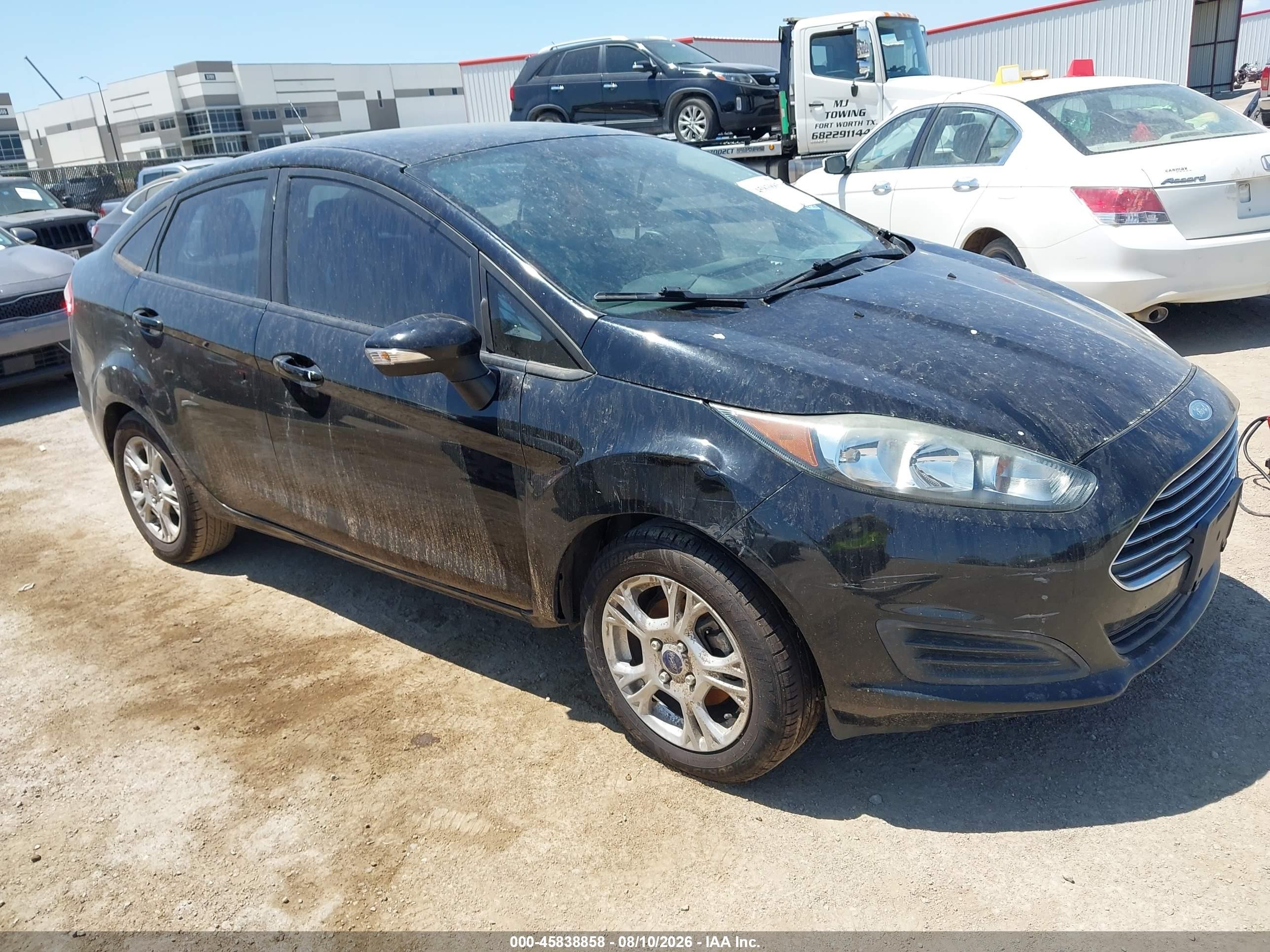 2016 Ford Fiesta SE, VIN 3FADP4BJ4GM208048 — Normal wear