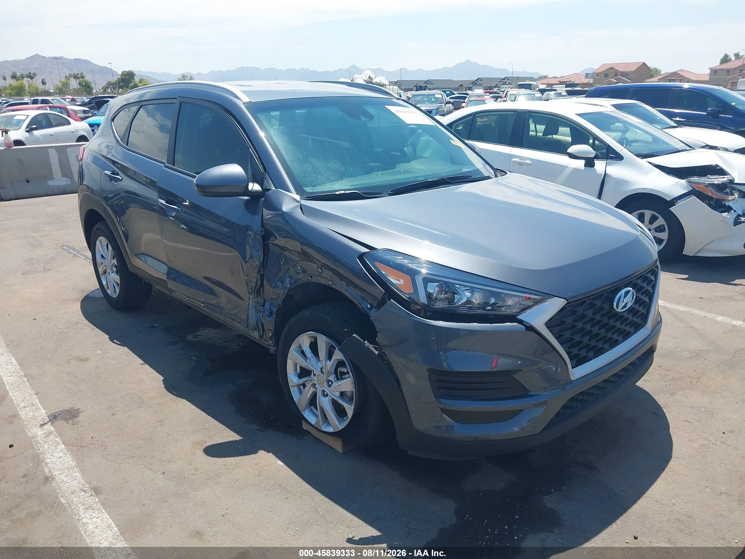 2021 Hyundai Tucson Value, VIN KM8J33A47MU317458 — Side