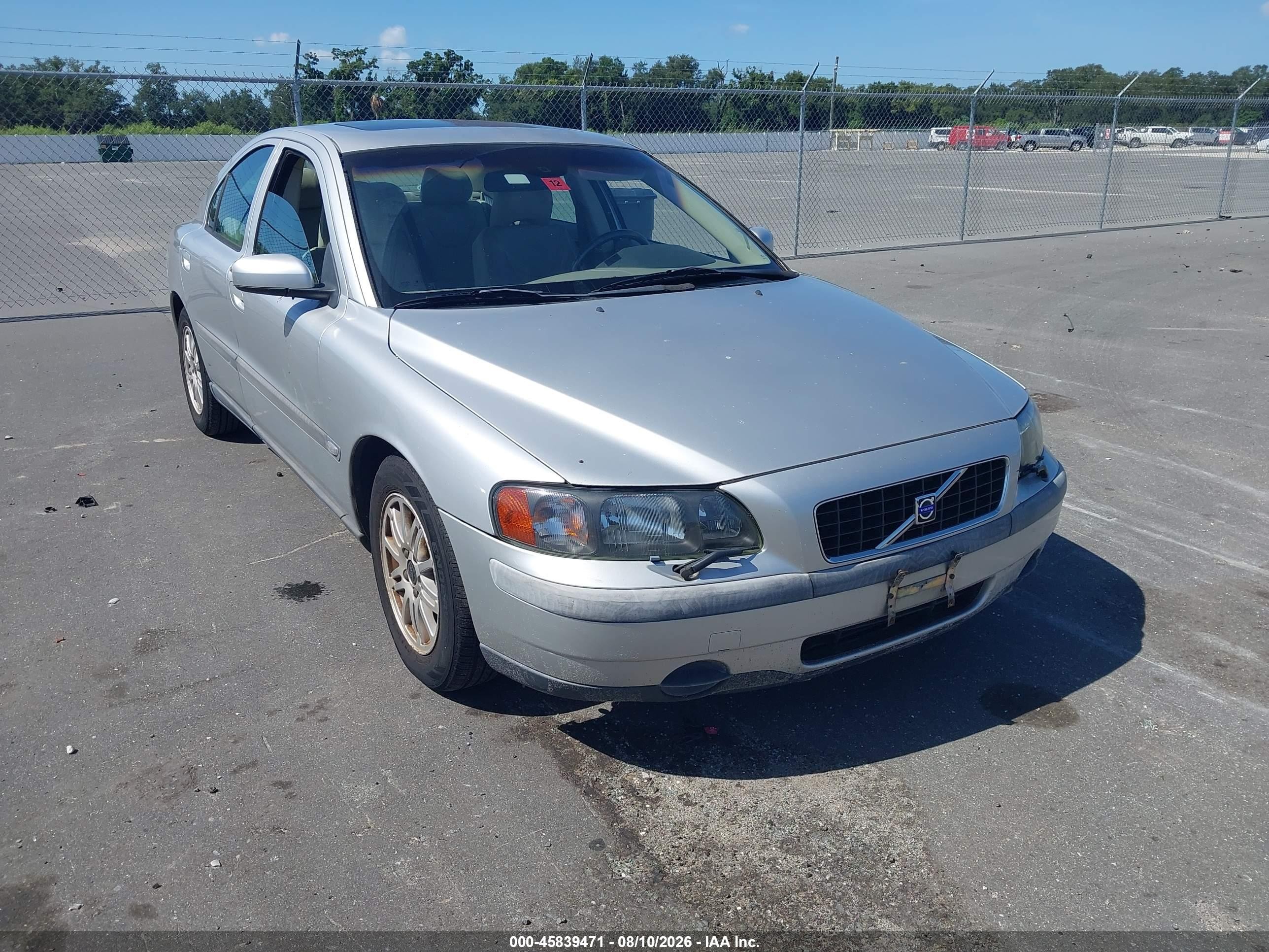 2004 Volvo S60, VIN YV1RS61T742385865 — Обычный износ