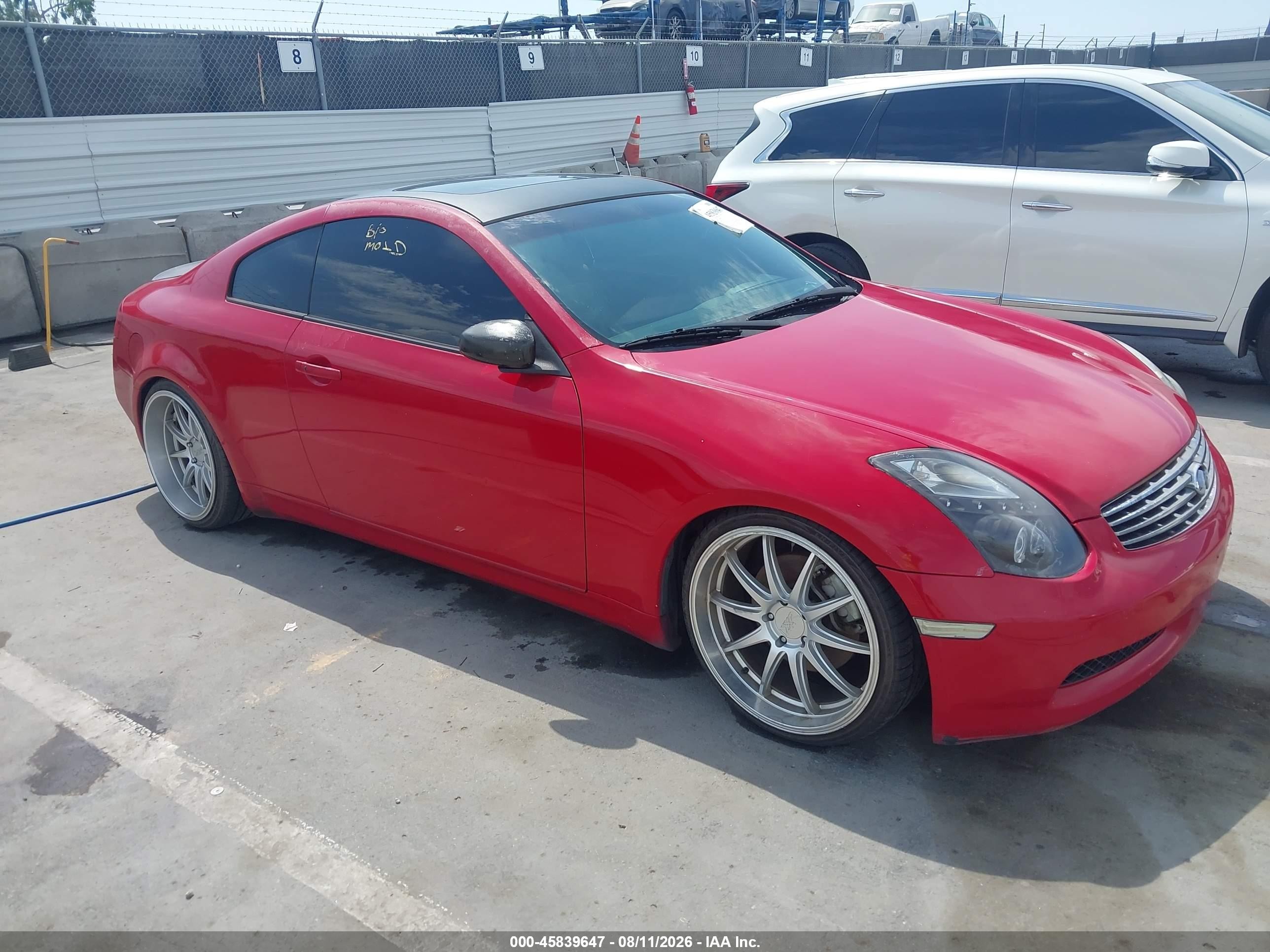2006 Infiniti G35, VIN JNKCV54E56M712067 — Обычный износ