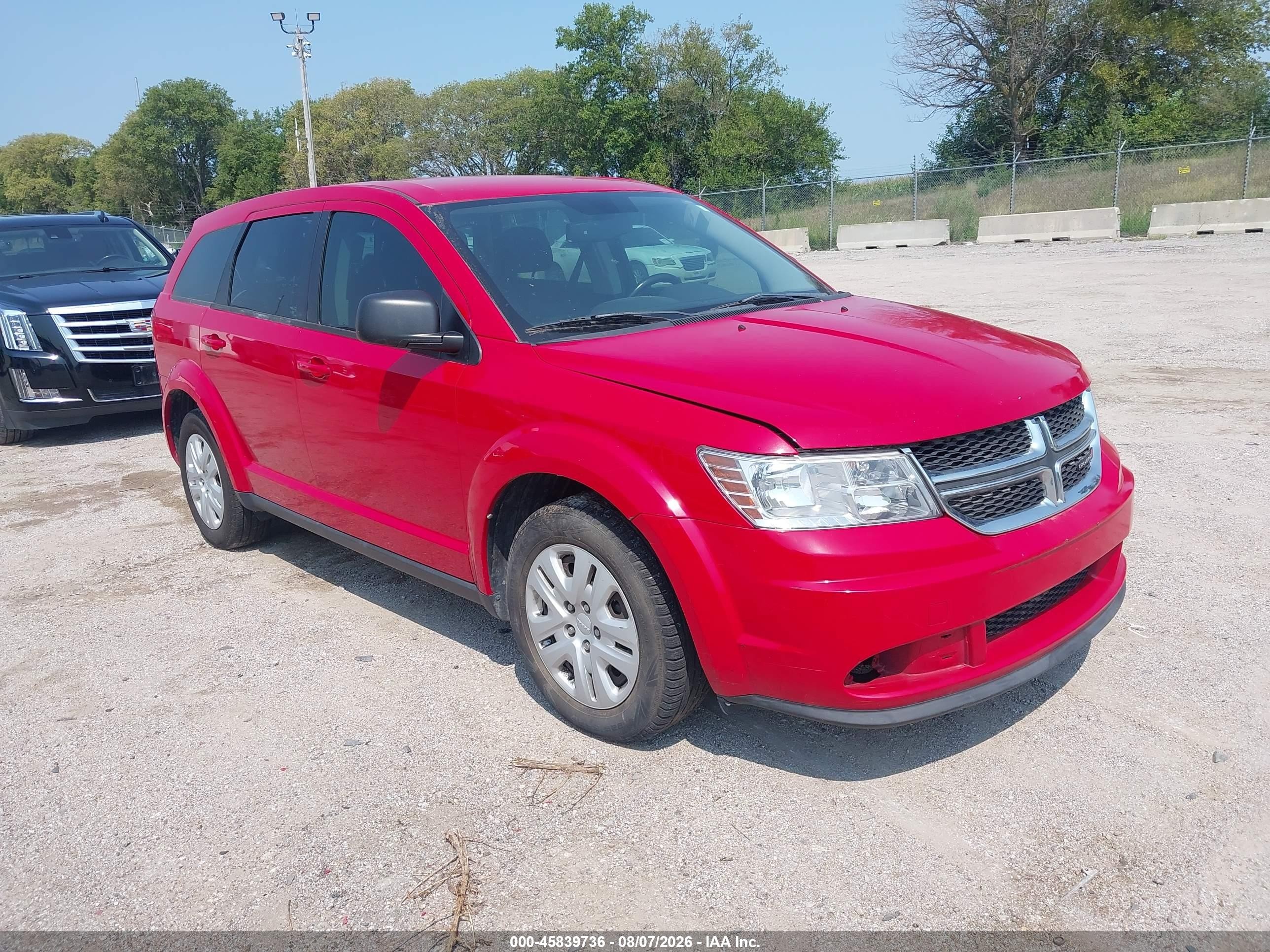 2013 Dodge Journey American Value, VIN 3C4PDCAB0DT723439 — Not stated