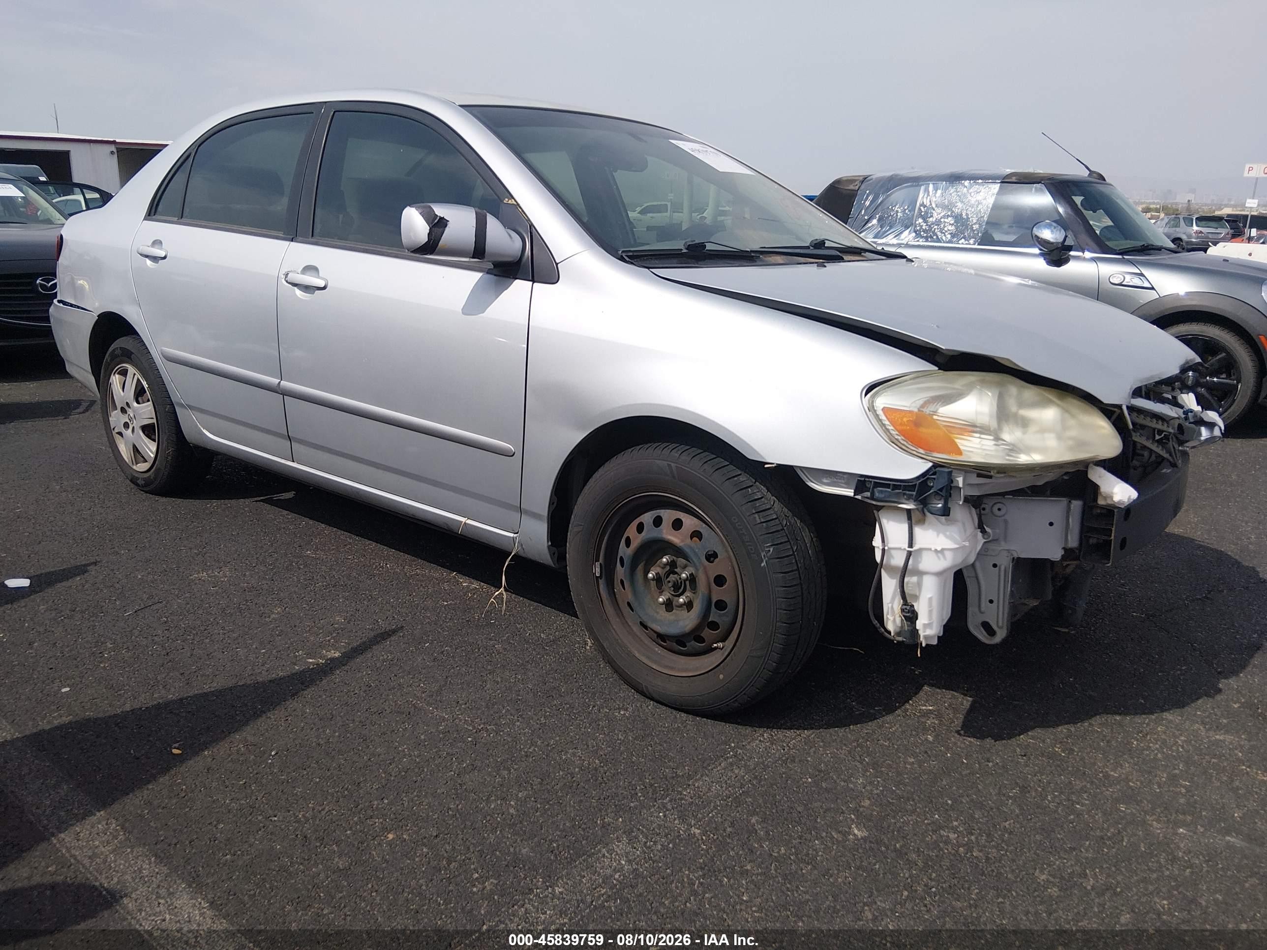2008 Toyota Corolla LE, VIN 1NXBR32E08Z947502 — Обычный износ