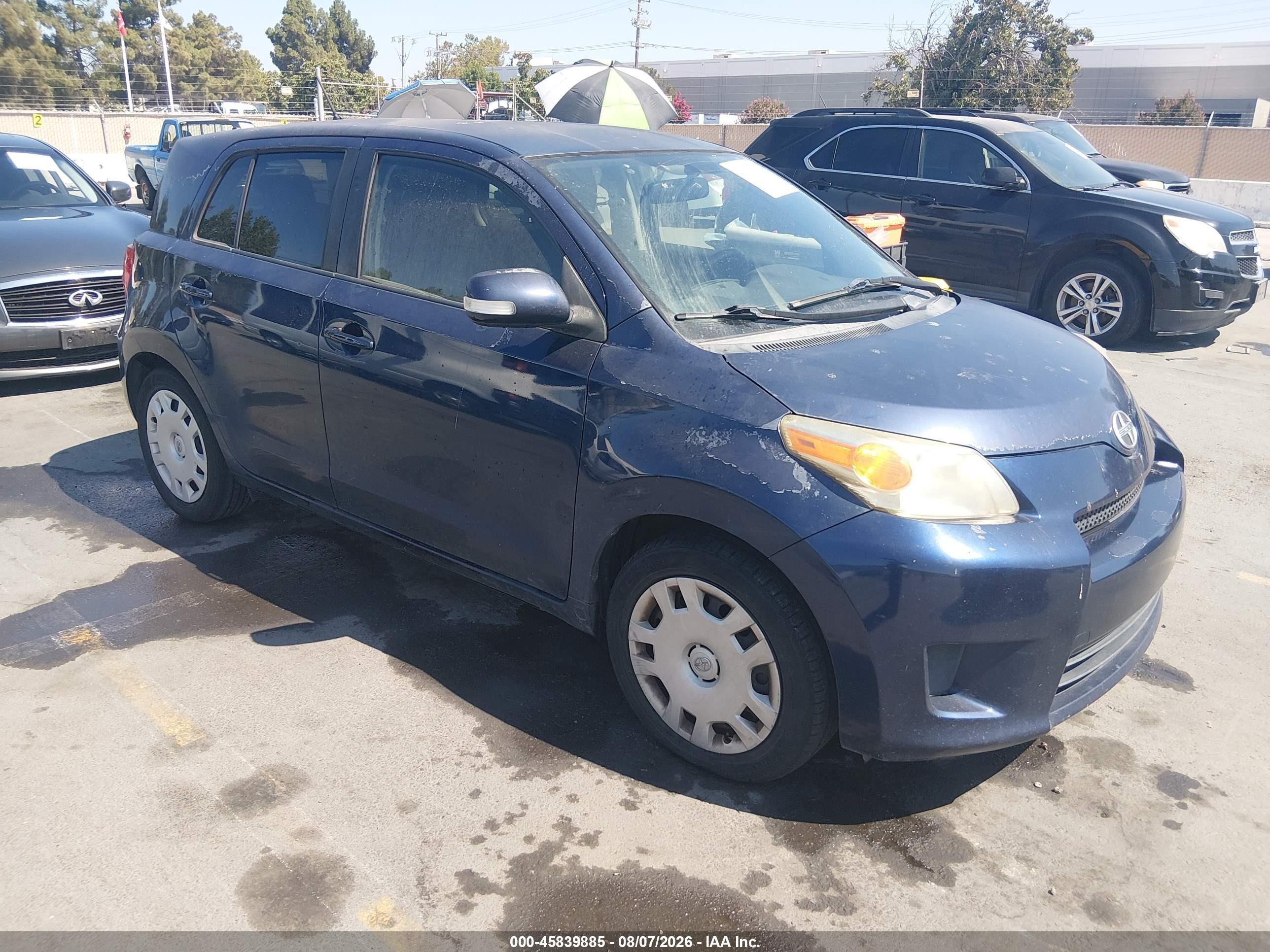 2010 Scion xD, VIN JTKKU4B47AJ054758 — Normal wear